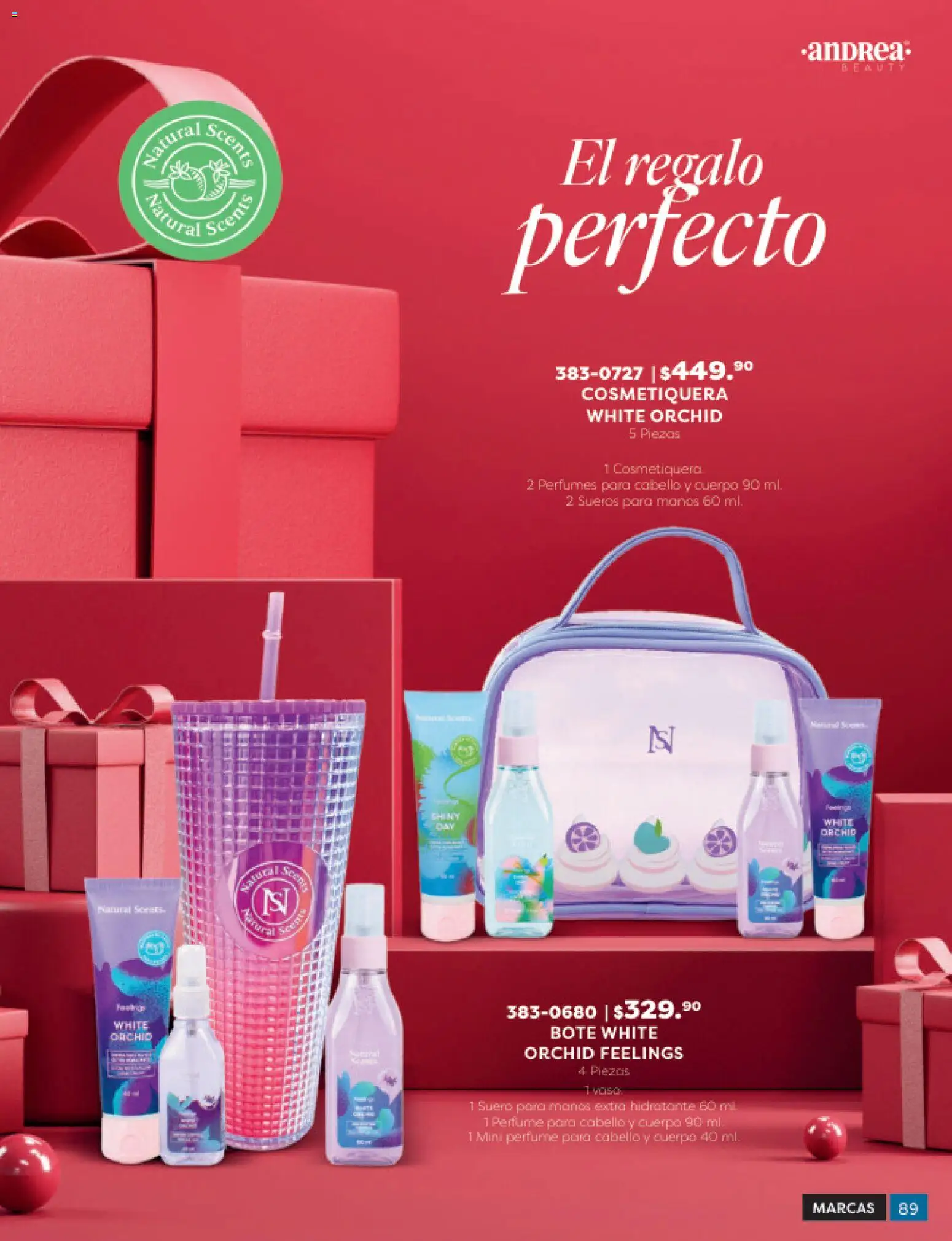 Nuevas ofertas de Andrea válidas en toda la República Mexicana desde el 31.10.2025. ¡Encuentra las mejores ofertas en Andrea catálogo Beauty! | Página: 89 | Productos: Perfume