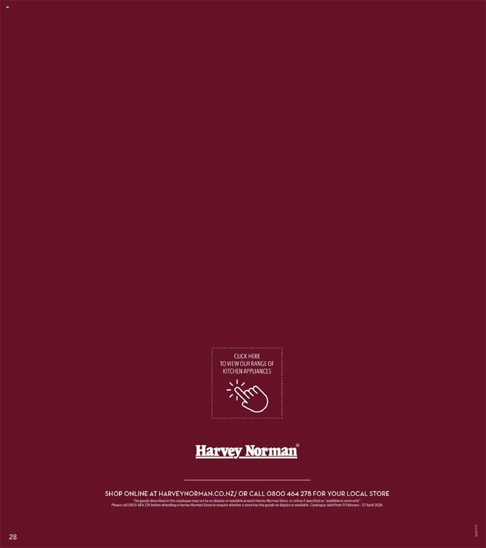 Harvey Norman catalogue from 11.02.2026 | Page: 28