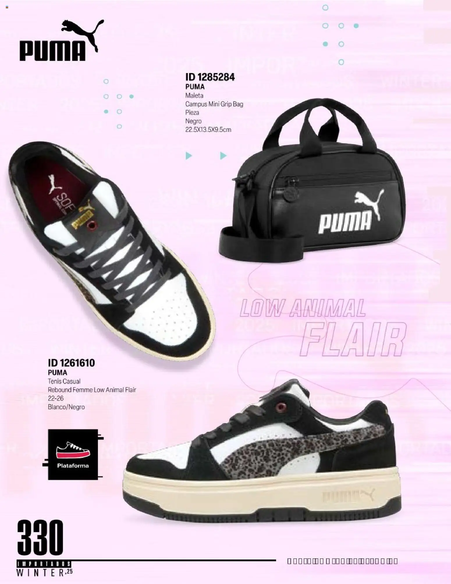 Nuevas ofertas de Price Shoes válidas en toda la República Mexicana desde el 11.11.2025. ¡Encuentra las mejores ofertas en Price Shoes catálogo Importados Winter 2025  ! | Página: 330 | Productos: Tenis, Maleta