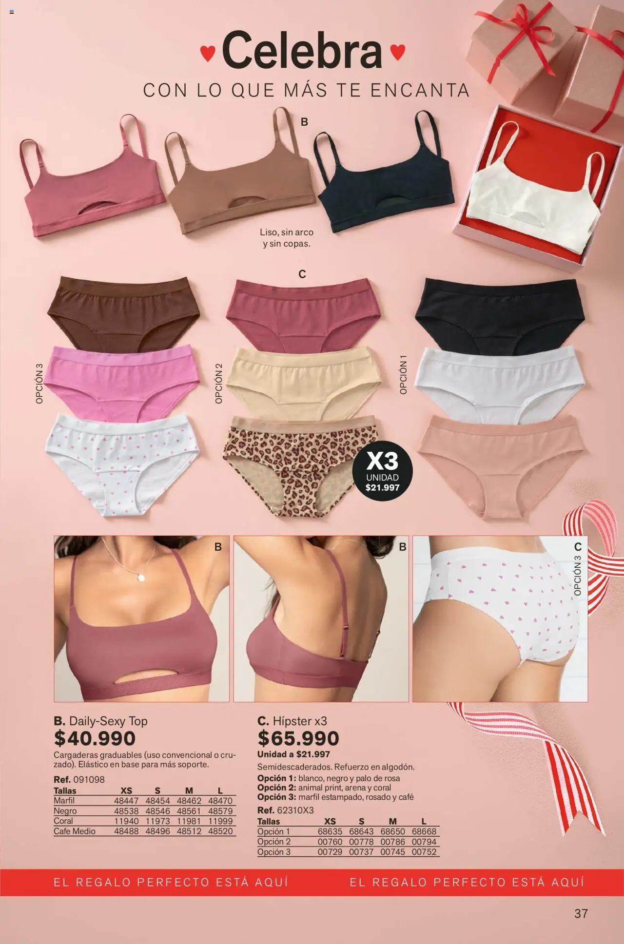 Leonisa revista - valida desde el 01.09.2025 | Página: 37 | Productos: Té, Top, Café