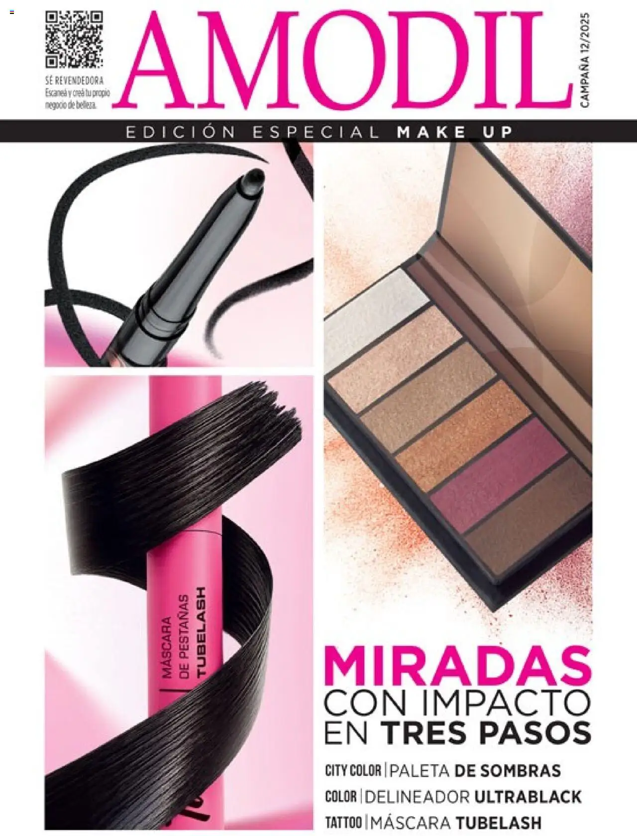 Catálogo Amodil Campaña 12 │ válido desde el 26.06.2025 | Página: 1 | Productos: Máscara, Delineador, Mascara de pestañas, Paleta