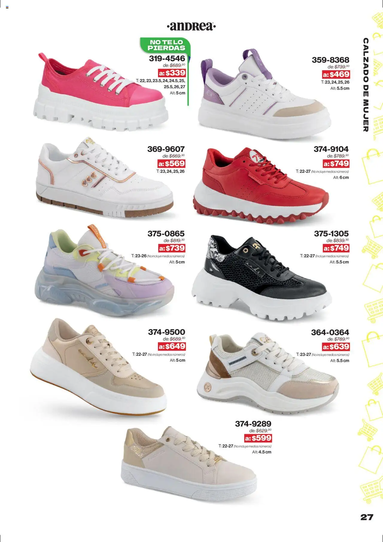 Nuevas ofertas de Andrea válidas en toda la República Mexicana desde el 10.08.2025. ¡Encuentra las mejores ofertas en Andrea - Catálogo Outlet! | Página: 27