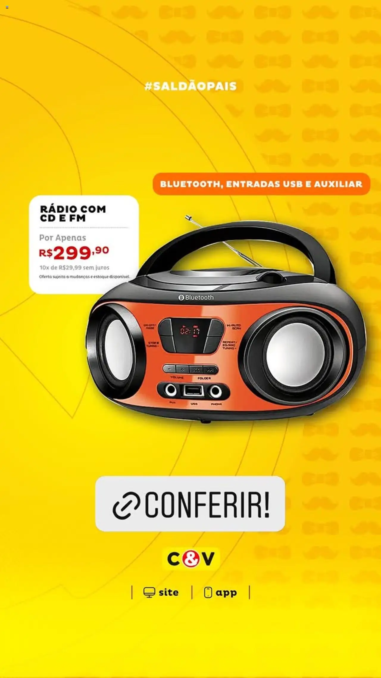 Casa e Video Folheto - válido de 13.08.2025 | Página: 7 | Produtos: Rádio, USB