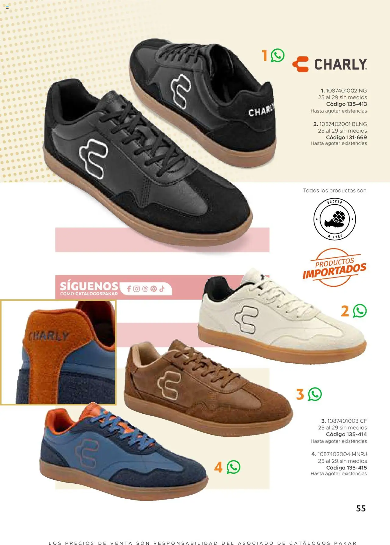 Nuevas ofertas de SC Pakar válidas en toda la República Mexicana desde el 24.07.2025. ¡Encuentra las mejores ofertas en SC Pakar - Catálogo Hombre otoño / invierno! | Página: 55