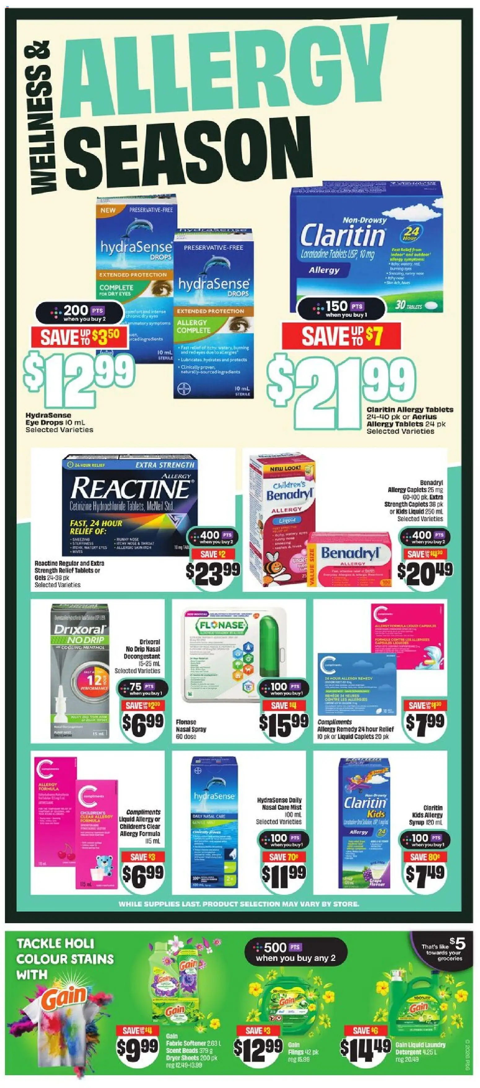 FreshCo flyer valid from 26.02.2026 | Page: 10 | Products: Dryer, Fabric softener, Detergent