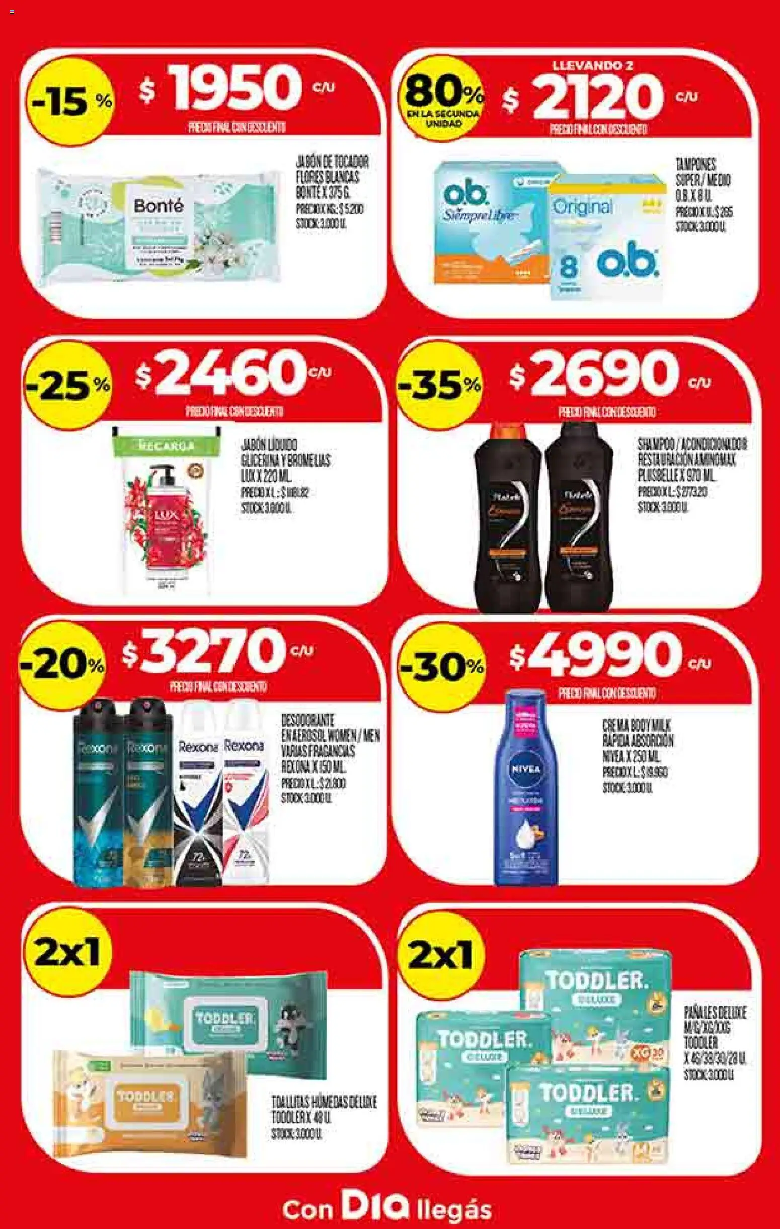 Dia - Ofertas - Salta y Jujuy │ válido desde el 10.12.2025 | Página: 18 | Productos: Body, Toallitas húmedas, Desodorante, Crema