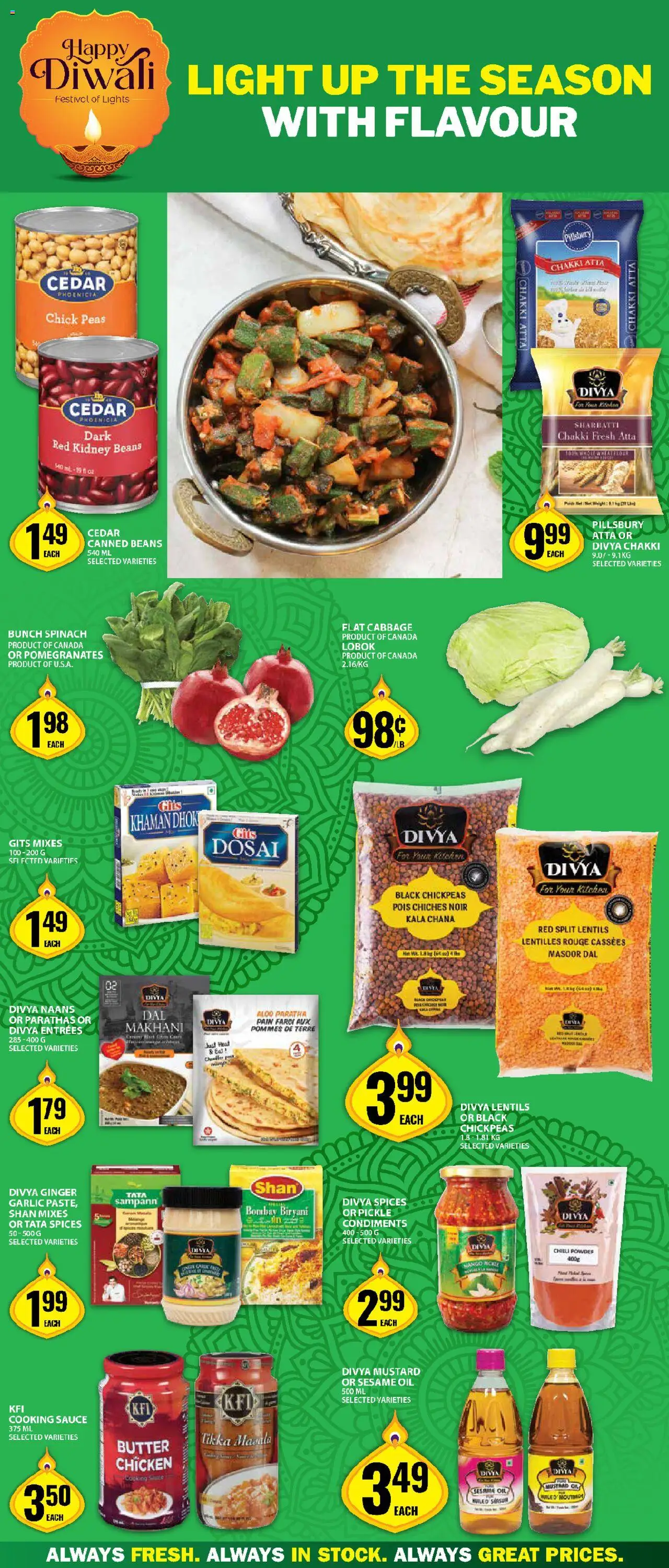 Food Basics flyer valid from 09.10.2025 | Page: 2 | Products: Powder, Butter, Oil, Chicken
