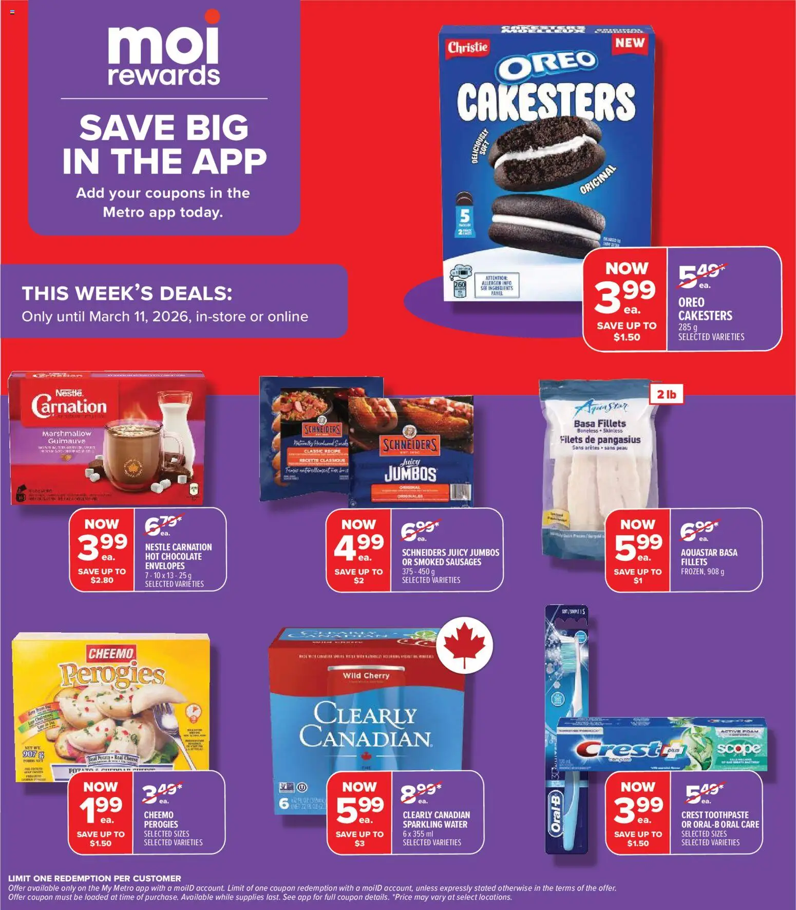 Metro flyer valid from 05.03.2026 | Page: 5 | Products: Toothpaste, Chocolate