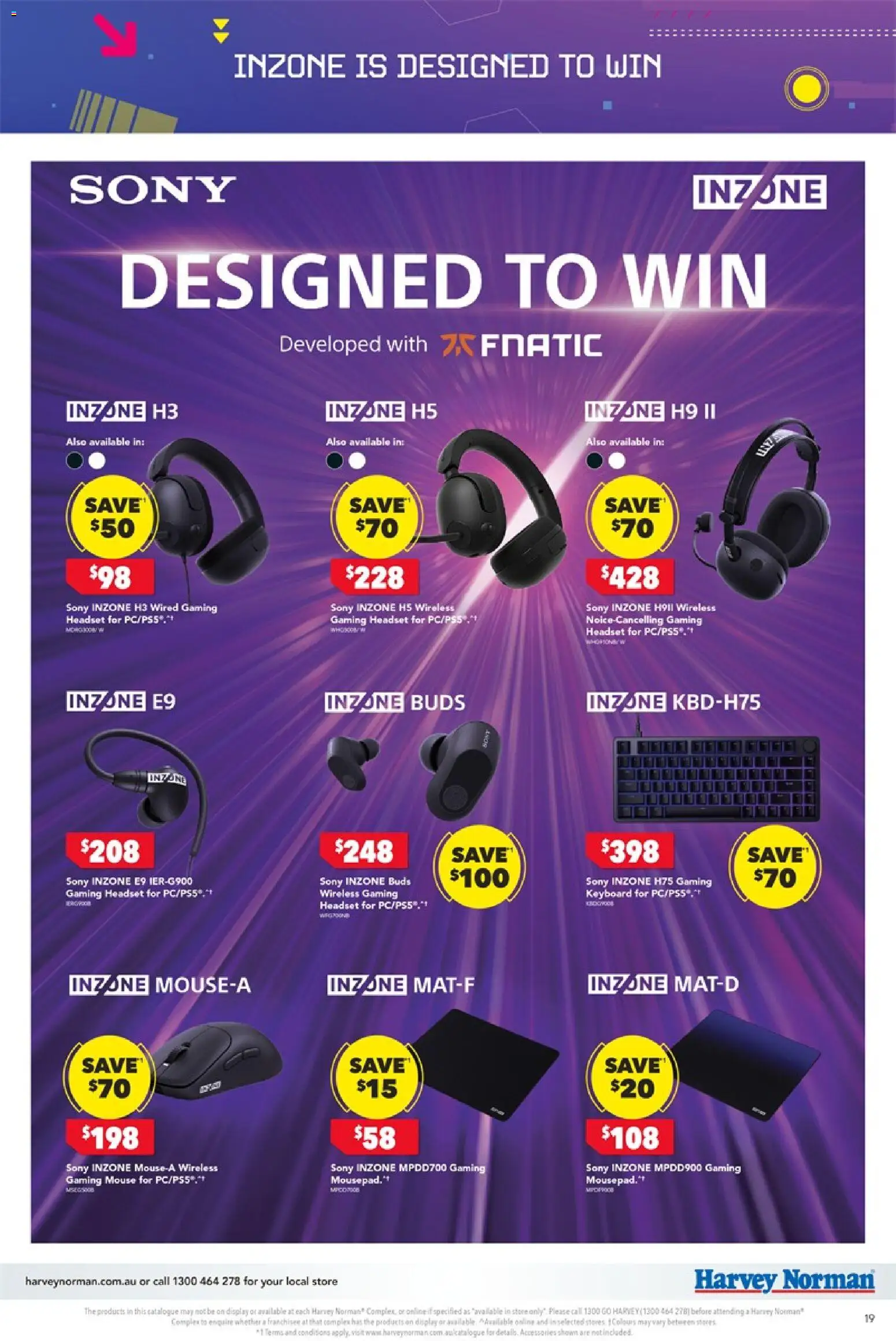 Harvey Norman catalogue - valid from 09.04.2026 | Page: 19 | Products: Mouse, Keyboard, Headset