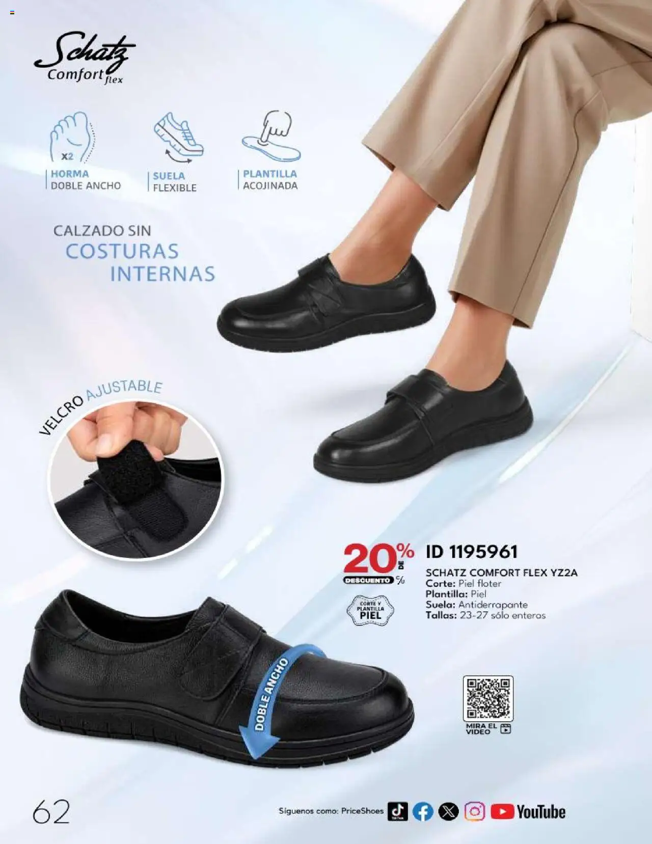 Nuevas ofertas de Price Shoes válidas en toda la República Mexicana desde el 14.10.2025. ¡Encuentra las mejores ofertas en Price Shoes - Catálogo - 10 Pagos sin Intereses! | Página: 62 | Productos: Flexible, Video