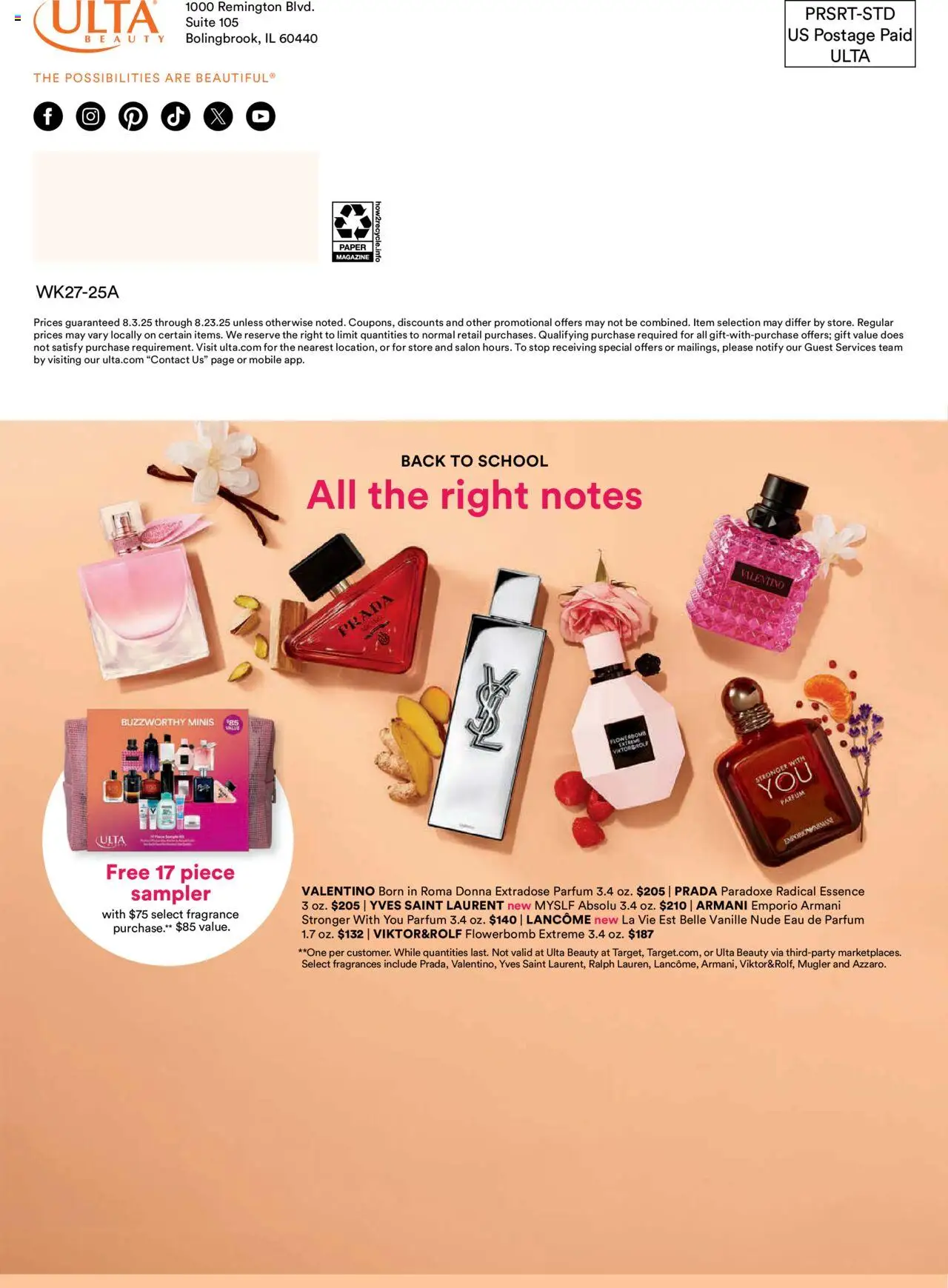 Ulta Beauty Weekly Ad - valid from 03.08.2025 | Page: 56 | Products: Fragrance