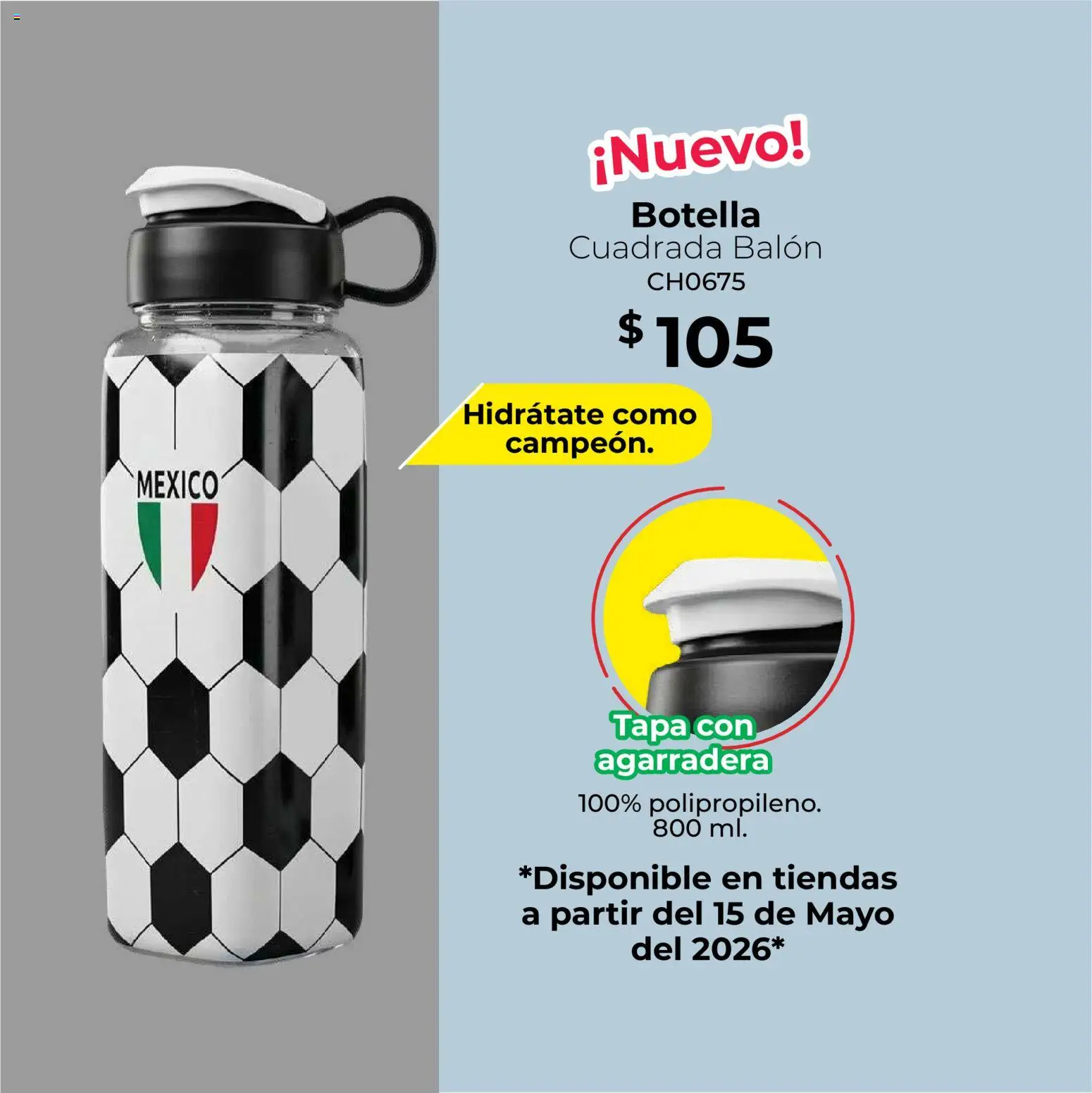 Nuevas ofertas de Colchas Concord válidas en toda la República Mexicana desde el 01.05.2026. ¡Encuentra las mejores ofertas en Colchas Concord catálogo Concord home! | Página: 168 | Productos: Botella