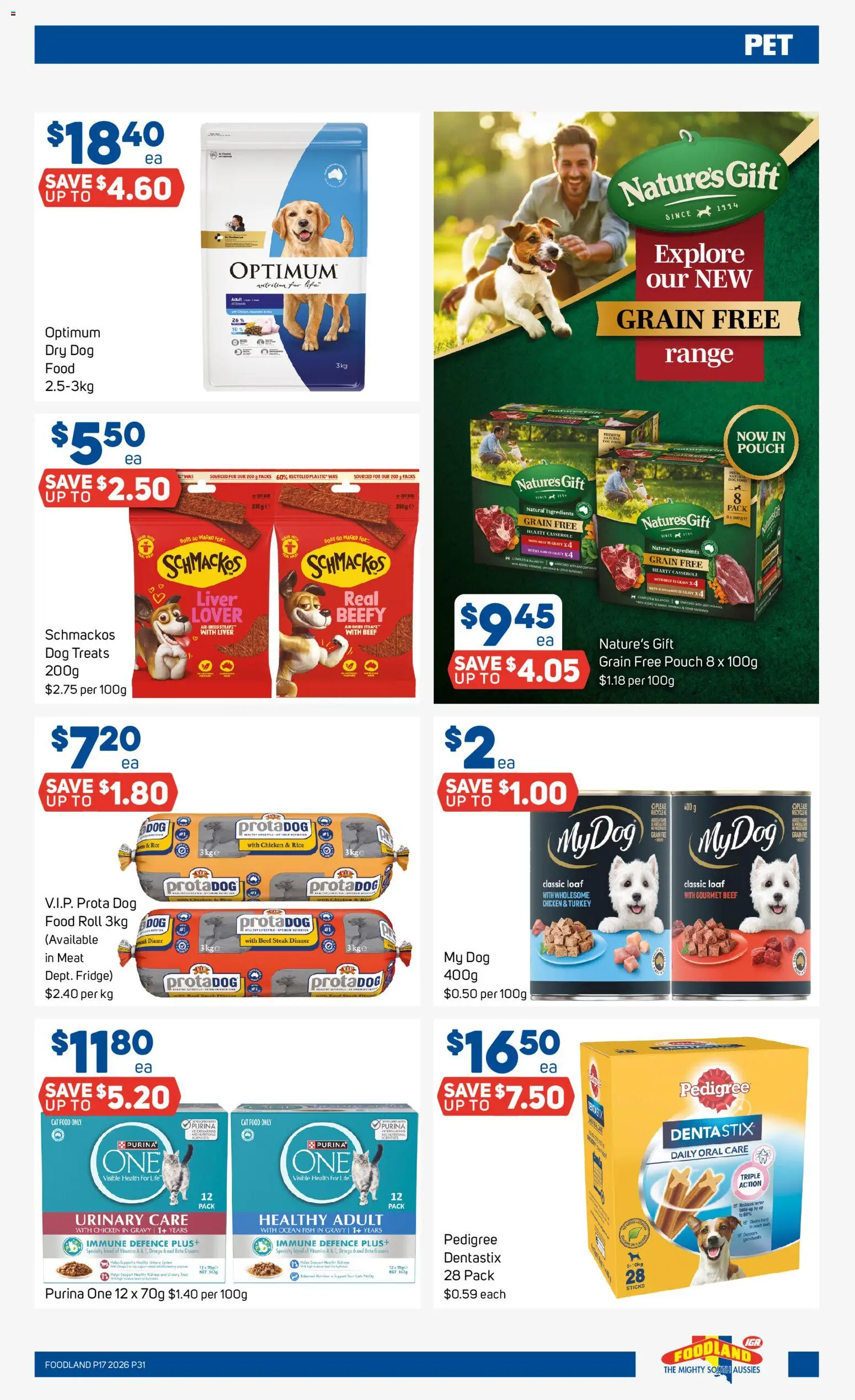 Foodland catalogue - valid from 22.04.2026 | Page: 31 | Products: Dog food, Steak, Clay, Fridge