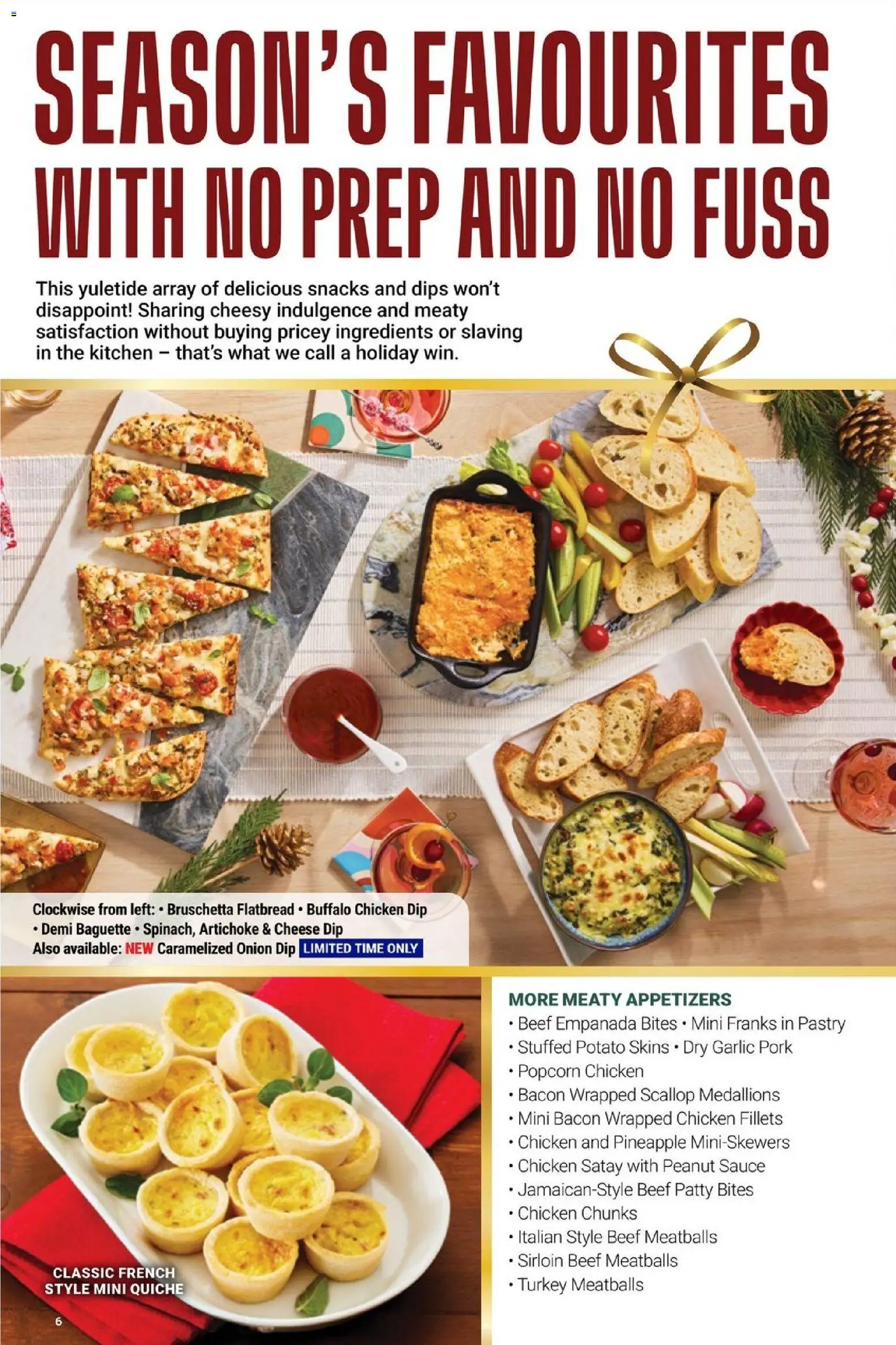 M&M Food Market flyer valid from 01.12.2025 | Page: 6 | Products: Beef, Pineapple, Cheese, Pork