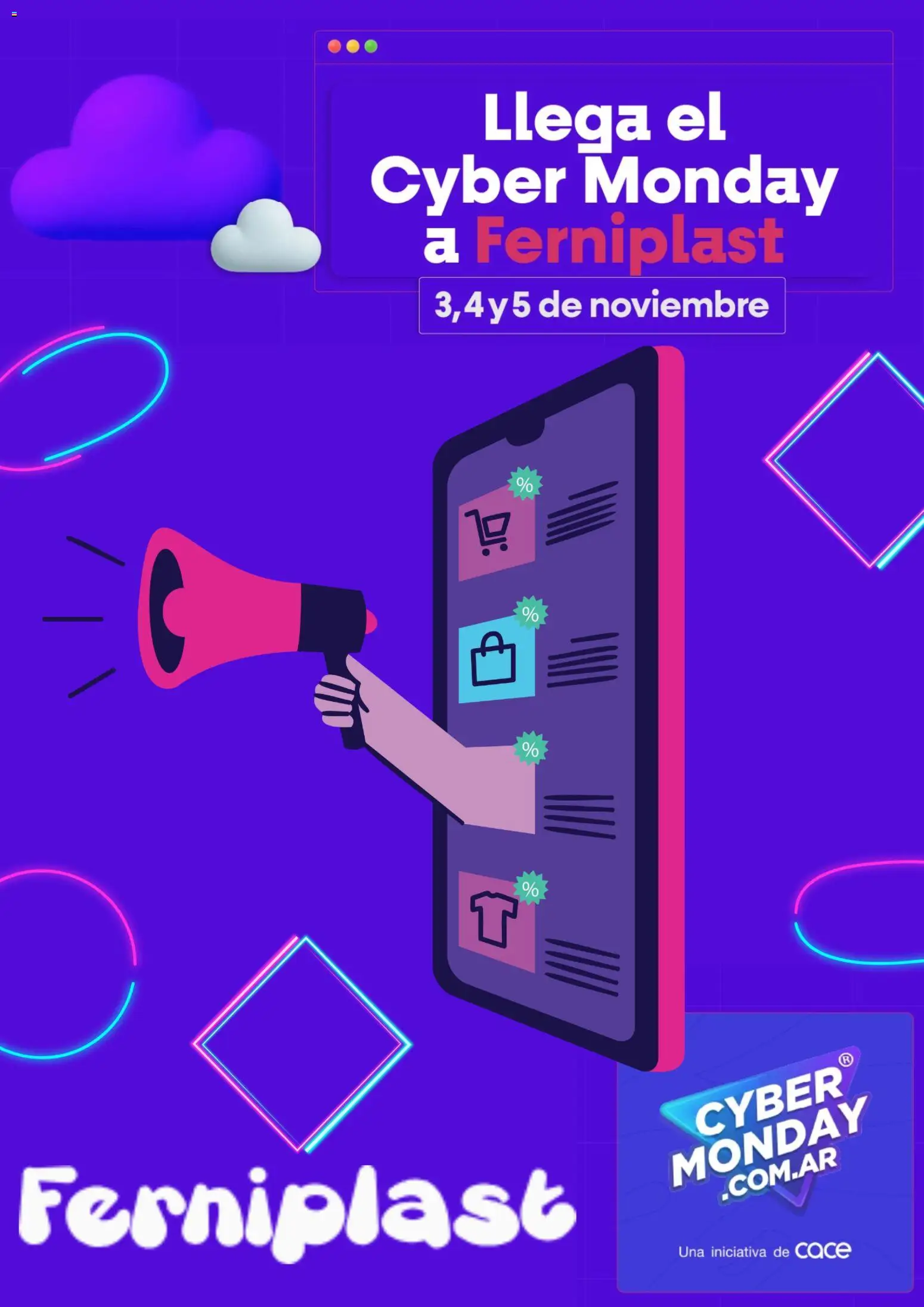 Ferniplast  - Cyber Monday aviso │ válido desde el 31.10.2025 | Página: 1