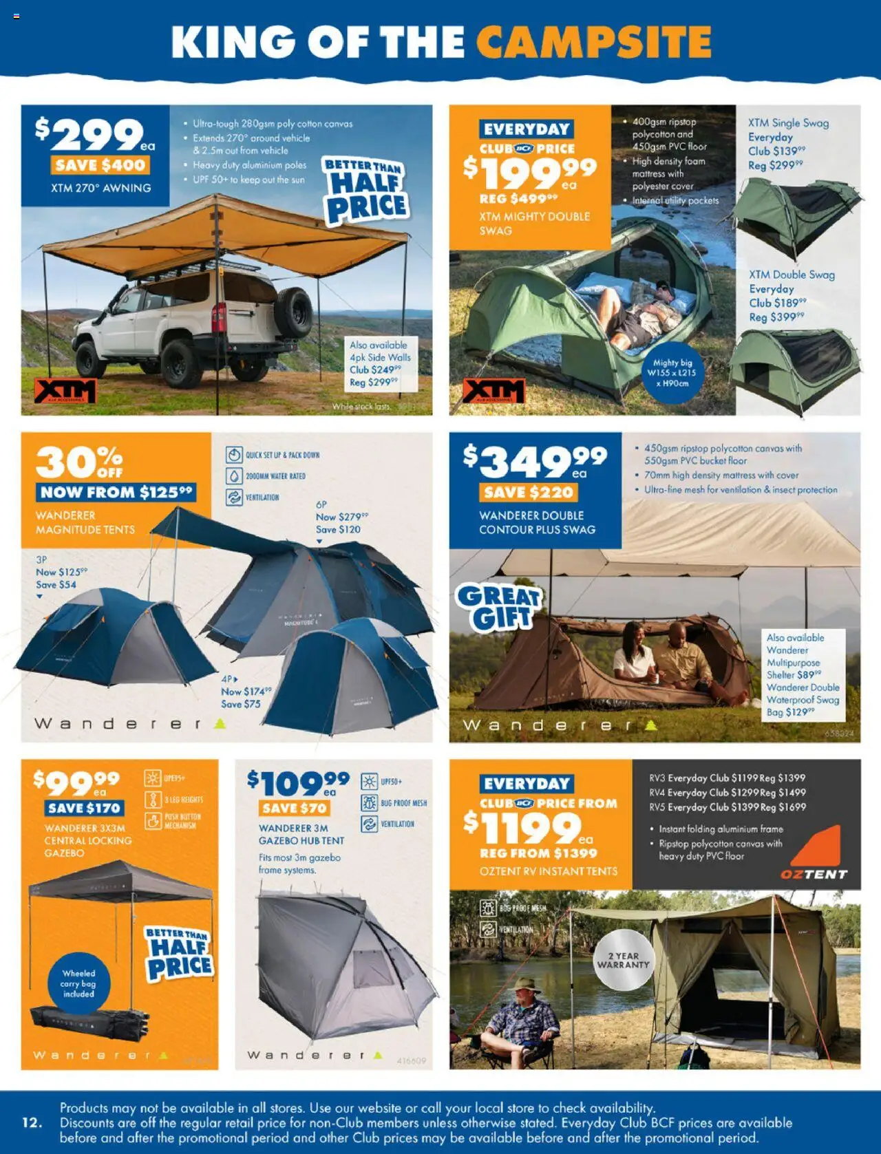 BCF catalogue - valid from 18.08.2025 | Page: 12 | Products: Bucket, Bag, Multipurpose, Mattress