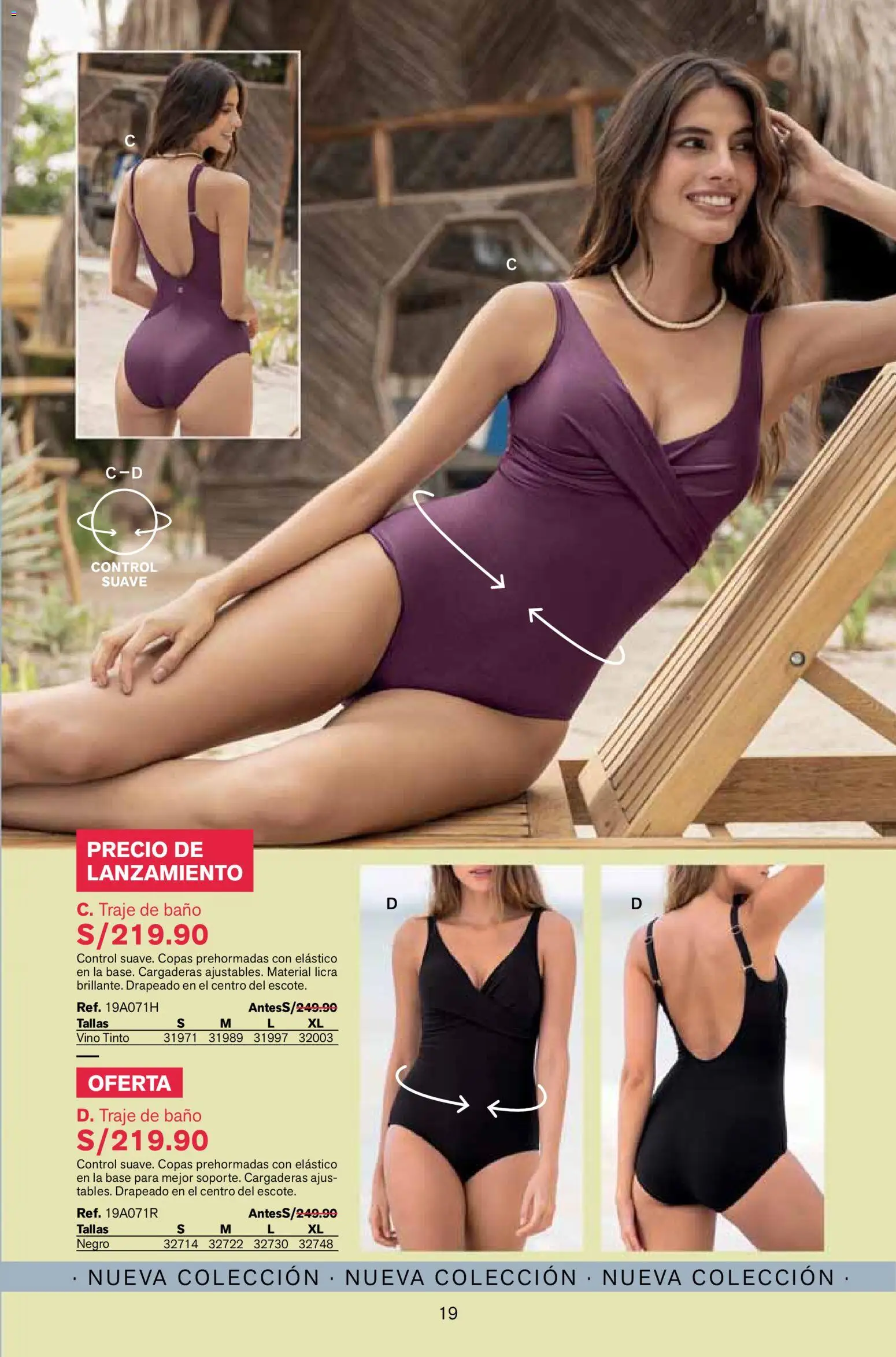 Catálogo Leonisa válido desde 13.11.2025 | Página: 19 | Productos: Baño, Vino, Traje de baño, Traje