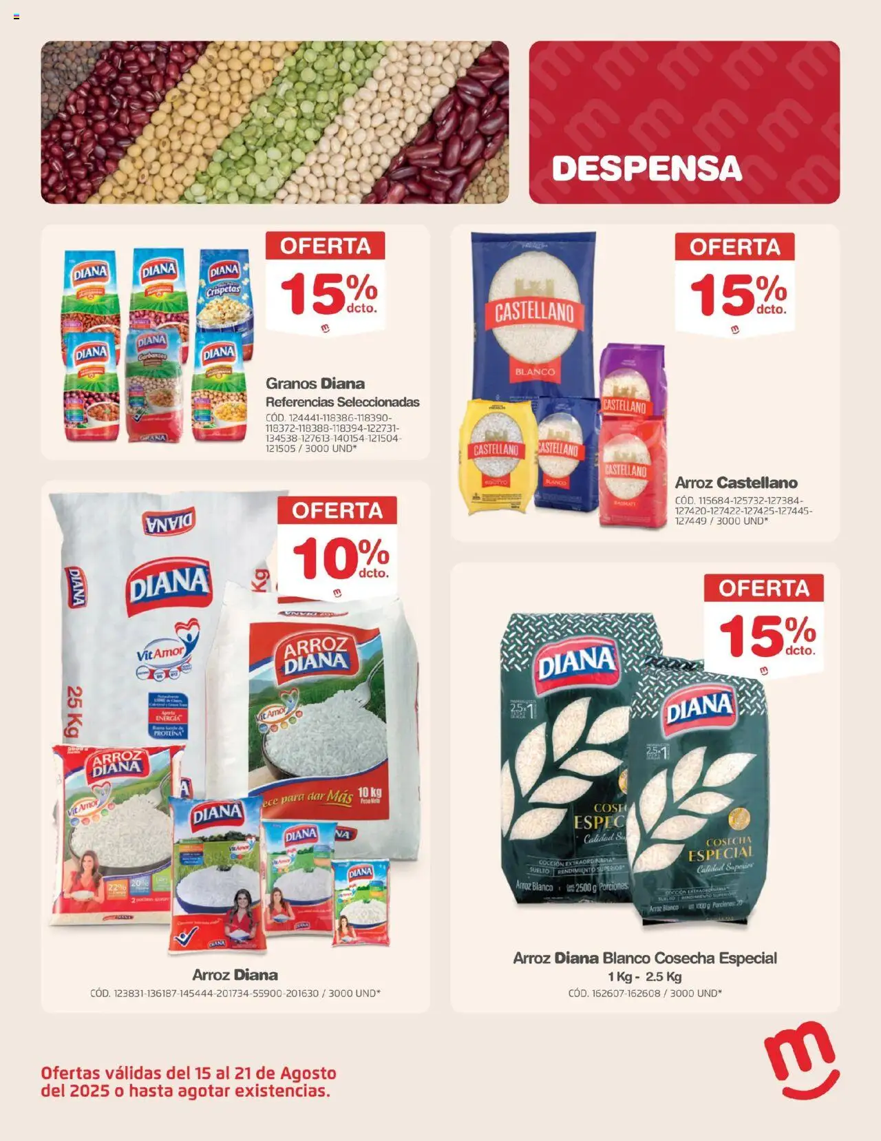 Makro revista - valida desde el 15.08.2025 | Página: 11 | Productos: Arroz, Garbanzos