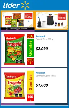Lider ofertas  válido desde el 21.10.2025 | Página: 5 | Productos: Gomitas, Gelatina