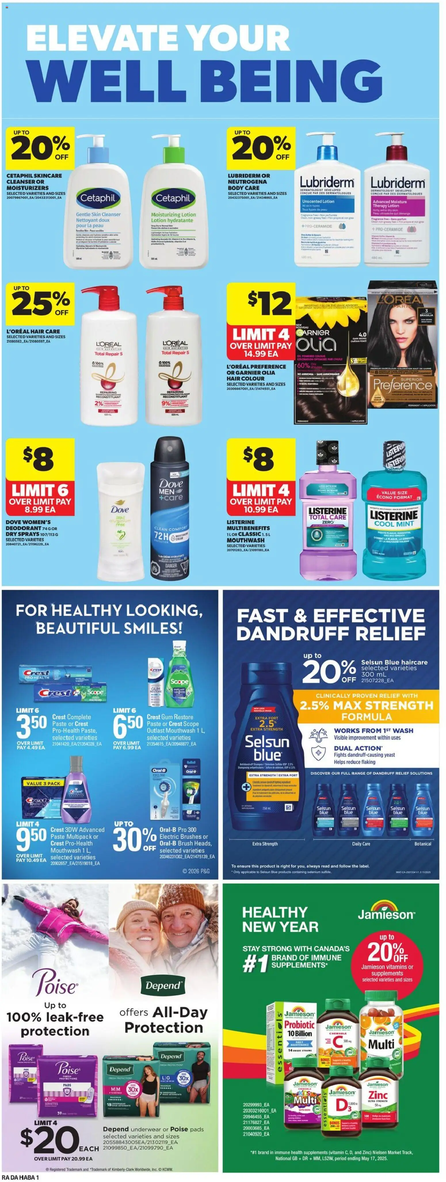 Atlantic Superstore flyer valid from 08.01.2026 | Page: 24 | Products: Fragrance, Brush, Deodorant, Underwear