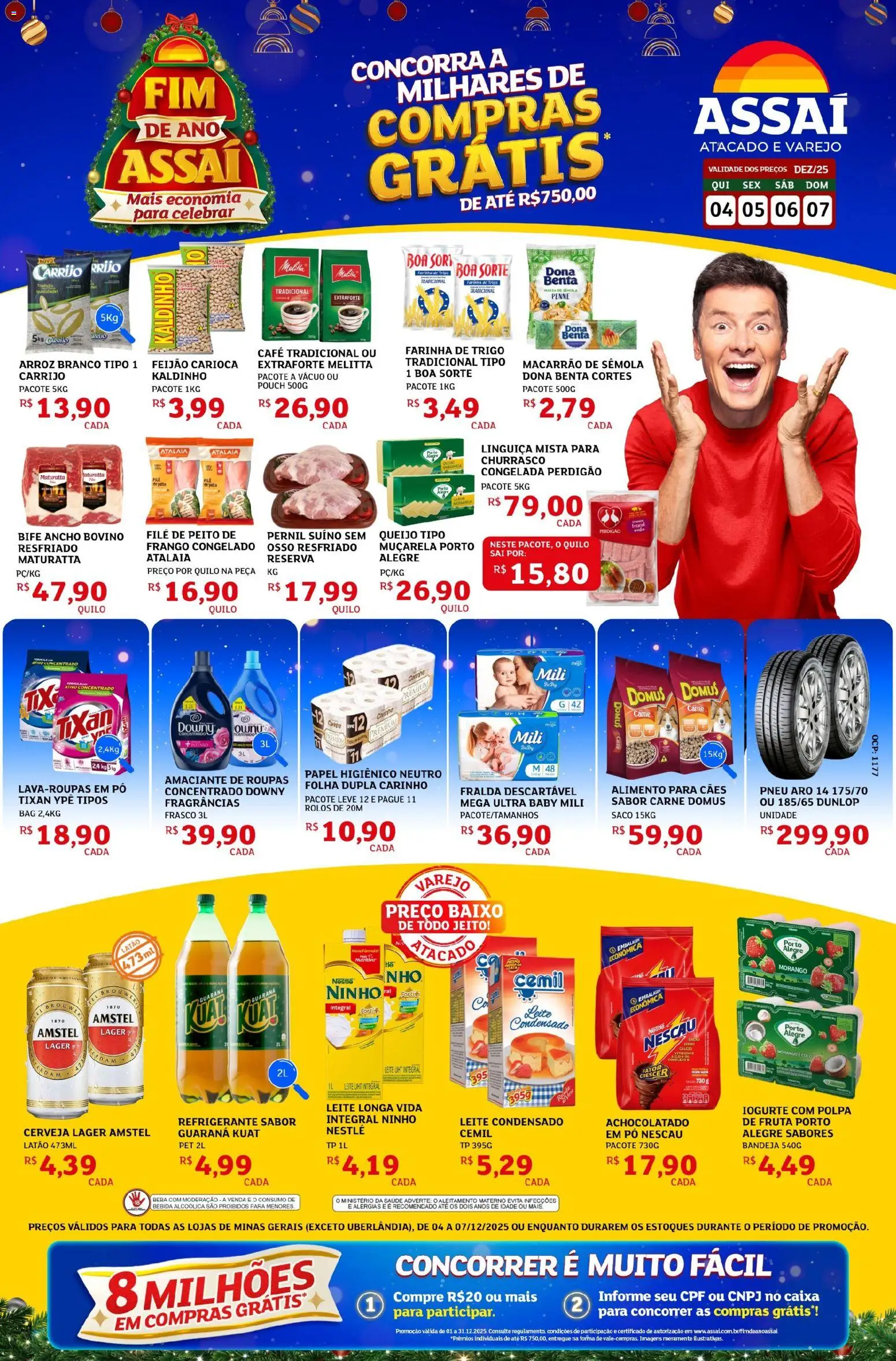 Assaí Atacadista Folheto - válido de 04.12.2025 | Página: 1