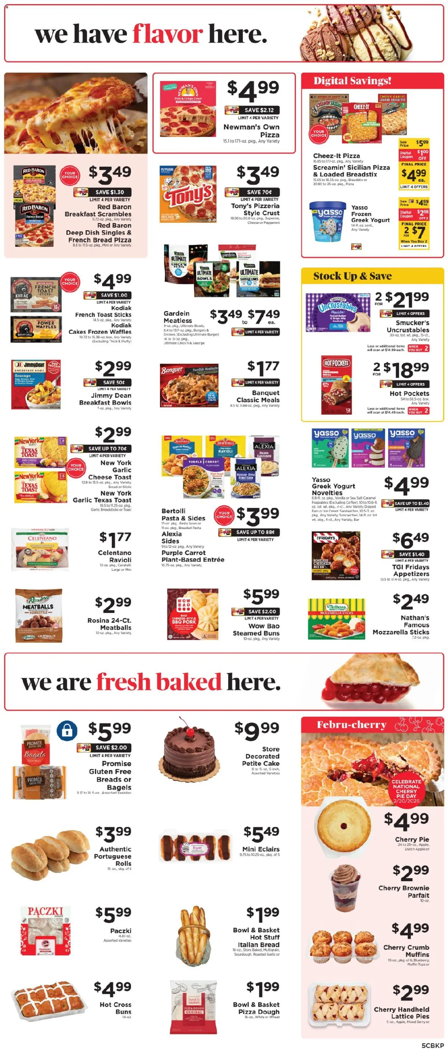 ShopRite Weekly Ad - valid from 13.02.2026 | Page: 6 | Products: Yogurt, Cream, Garlic, Muffin