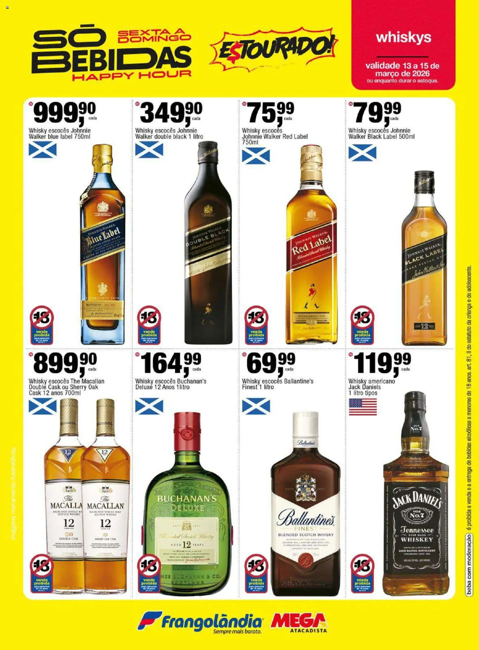 Frangolândia Folheto - válido de 13.03.2026 | Página: 6 | Produtos: Whisky