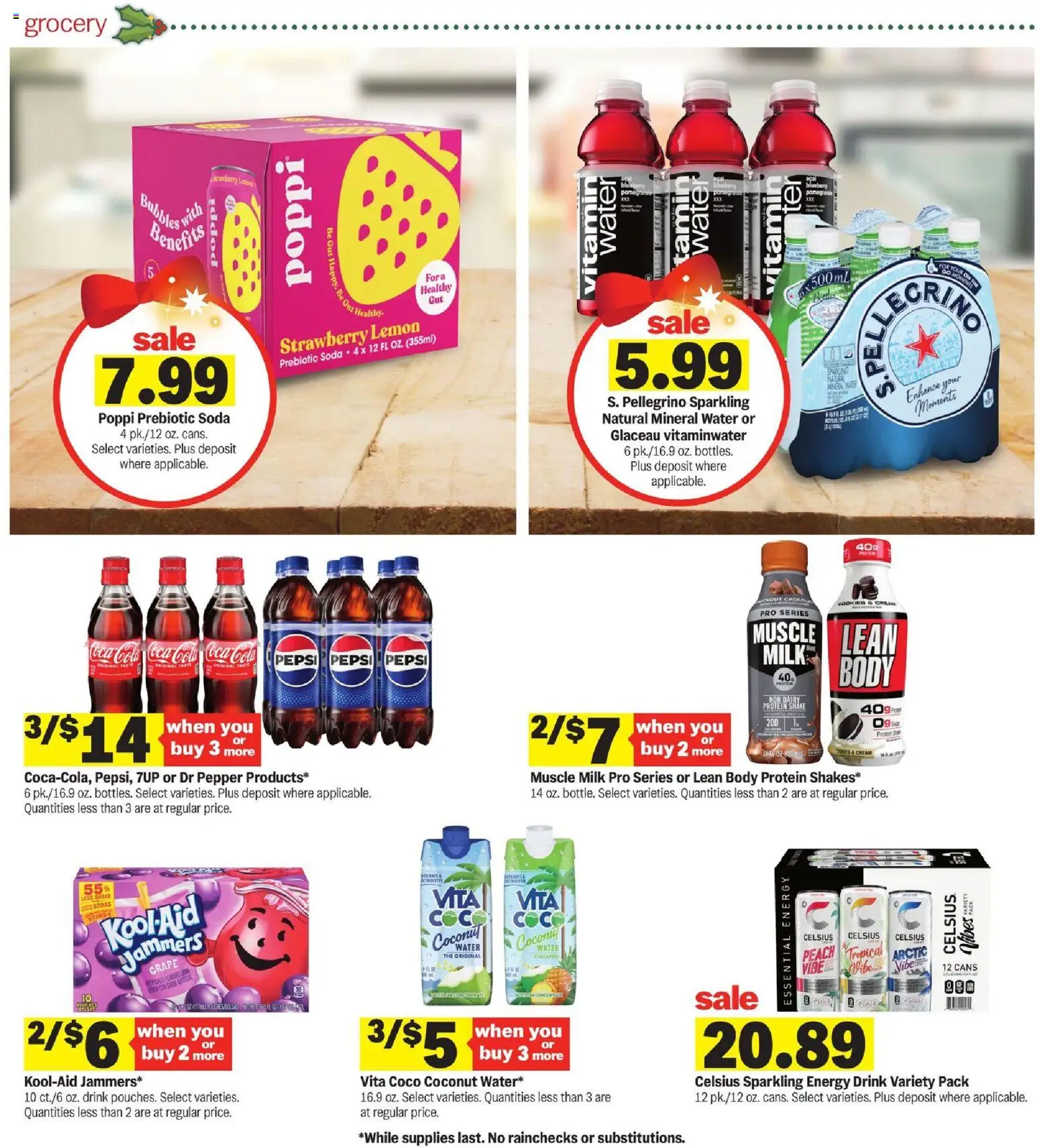 Meijer Weekly Ad - valid from 28.11.2025 | Page: 16 | Products: Cream, Water, Sugar, Lemon