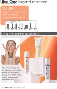 Preview of Nutrimetics Catalogue 2026 - valid from 01.01.2026 | Page: 20 | Products: Retinol, Treatment, Vitamin