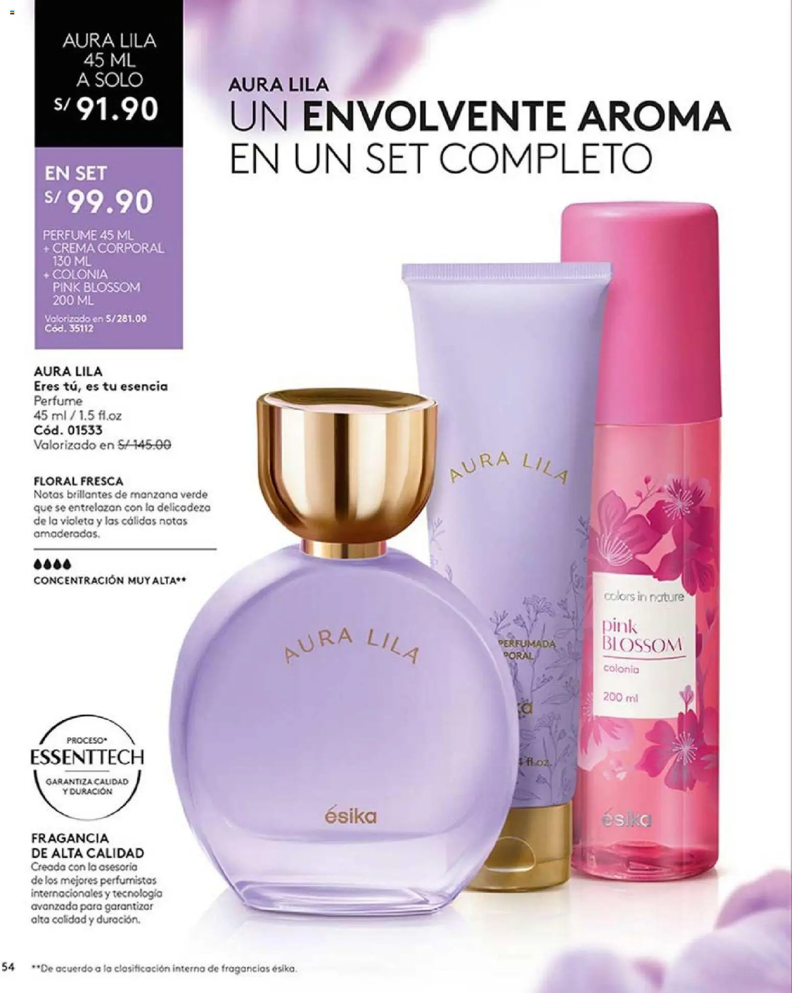 Catálogo Ésika válido desde 27.12.2025 | Página: 54 | Productos: Crema, Perfume, Fragancia