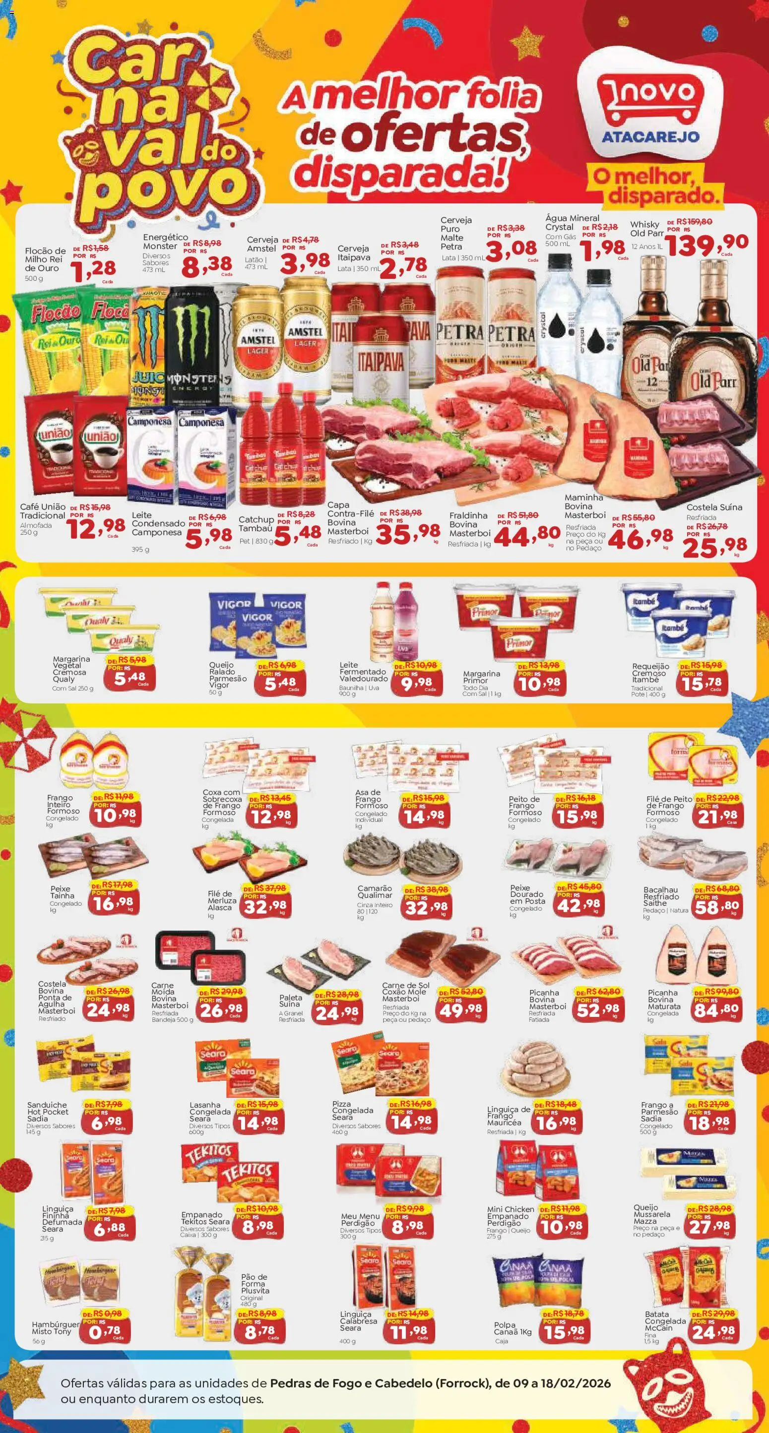 Novo Atacarejo Folheto - válido de 09.02.2026 | Página: 1