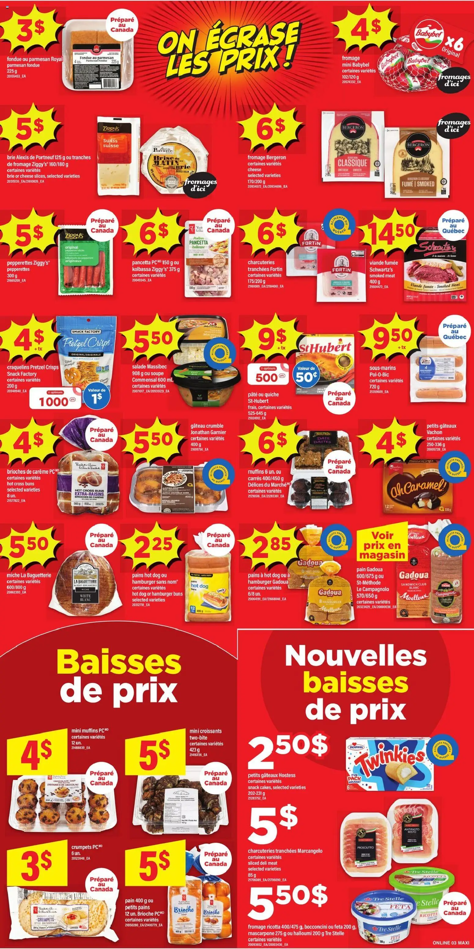Maxi flyer valid from 26.03.2026 | Page: 6 | Products: PC, Cheese, Chocolate