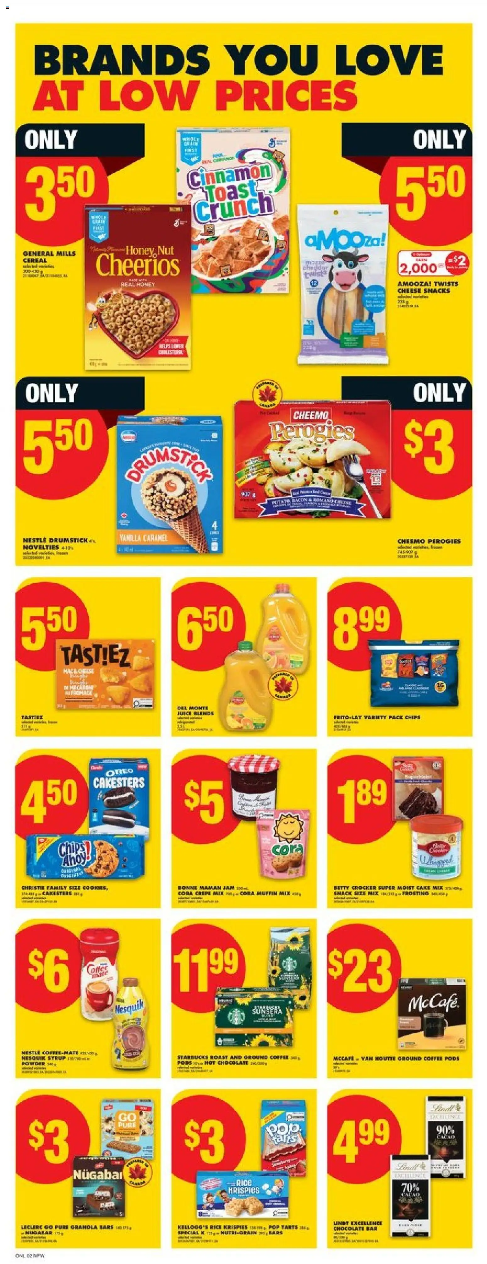 No Frills flyer valid from 15.01.2026 | Page: 6 | Products: Rice, Chips, Cookies, Chocolate