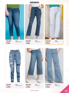 Vista previa de Andrea catálogo Outlet, nuevo folleto de la tienda, válido en México a partir del 21.12.2025 | Página: 167 | Productos: Ropa