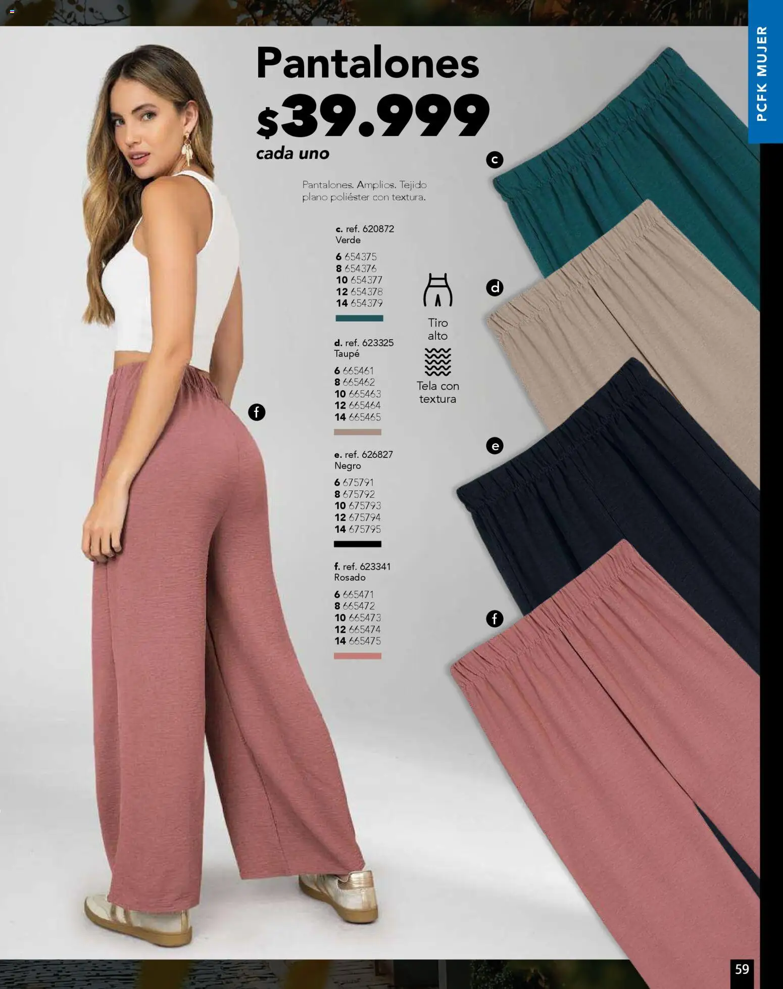 Pacifika revista - valida desde el 01.11.2025 | Página: 59 | Productos: Pantalones