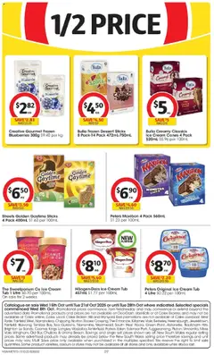 Preview of Coles Catalogue NSW - valid from 15.10.2025 | Page: 39 | Products: Cups, Milk, Butter, Raspberry