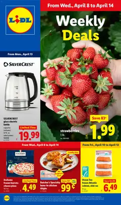 Preview of Lidl weekly ads valid from 08.04.2026