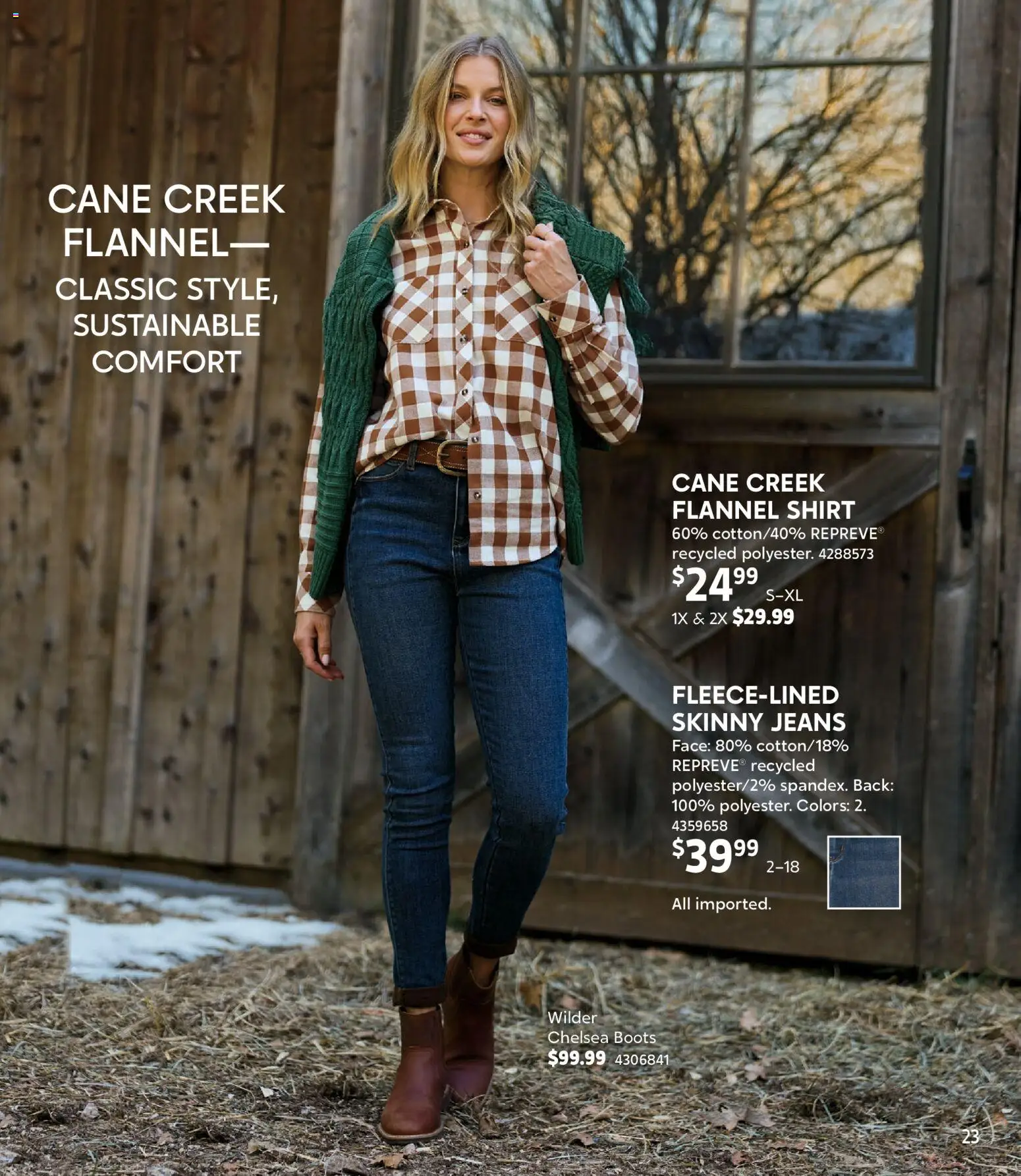 Cabela's Winter Clothing 25 - valid from 20.11.2025 | Page: 23 | Products: Shirt, Boots, Jeans