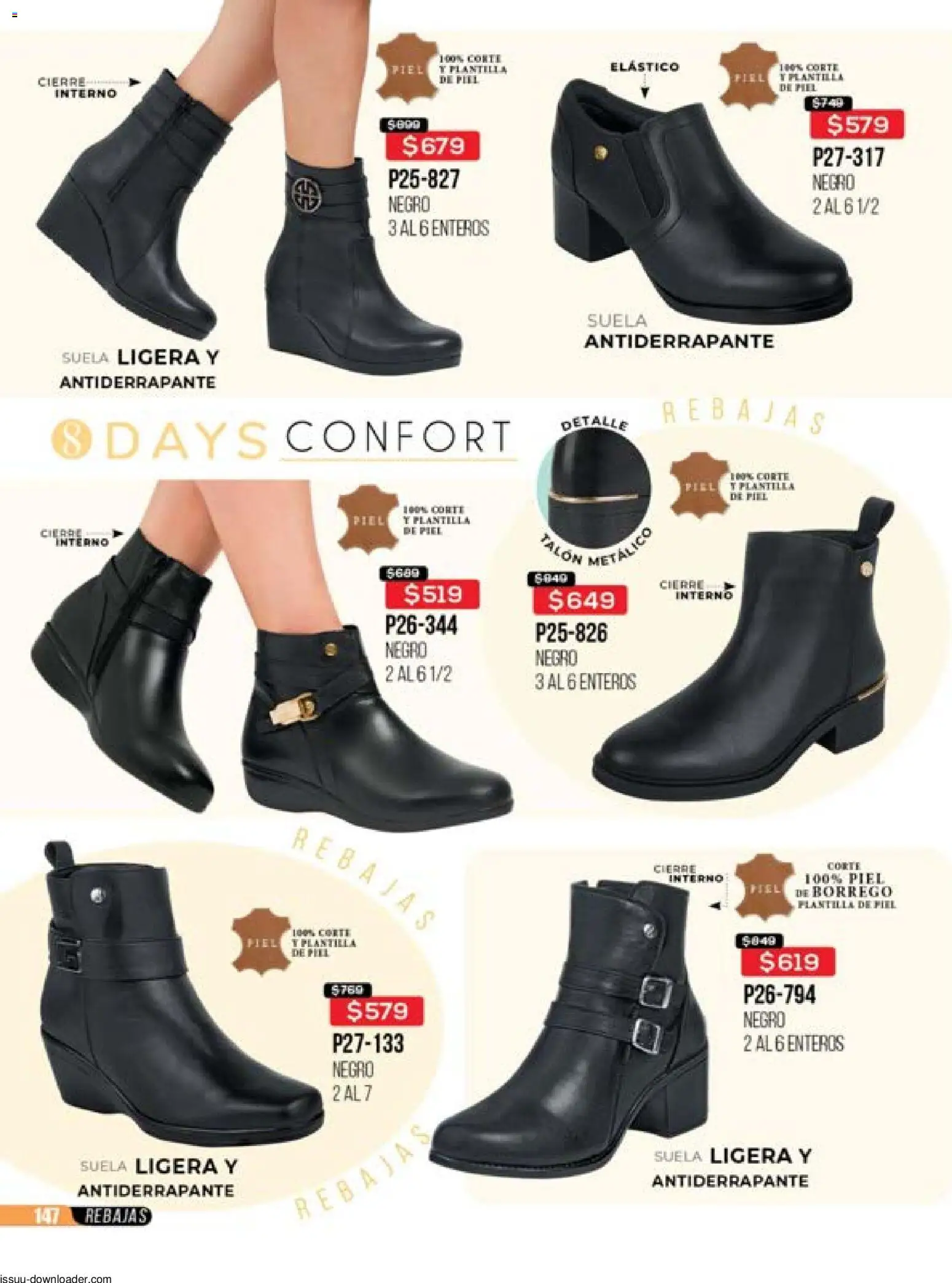 Nuevas ofertas de Cklass válidas en toda la República Mexicana desde el 31.10.2025. ¡Encuentra las mejores ofertas en Cklass catálogo Súper Rebajas Calzado! | Página: 148