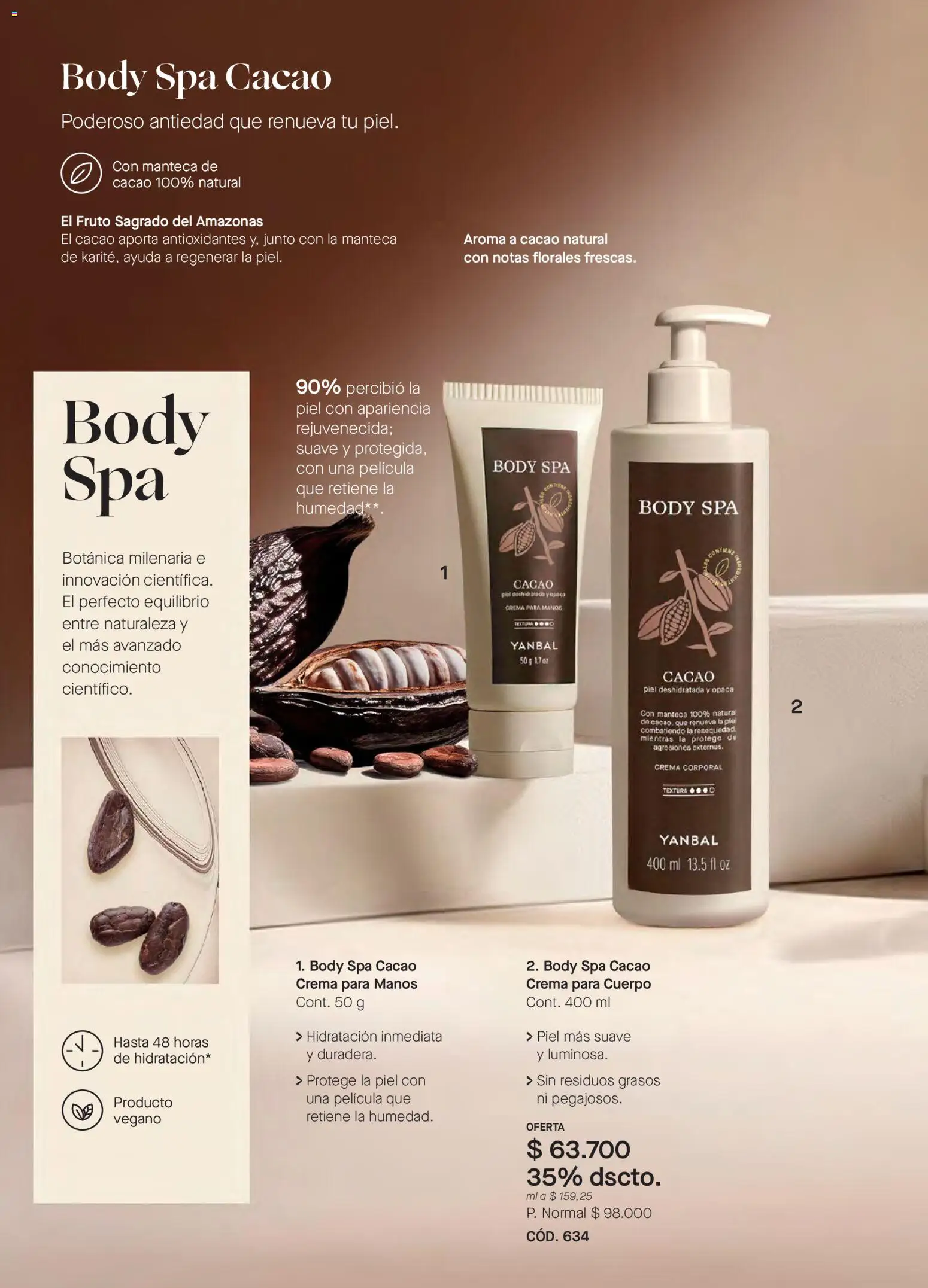 Yanbal revista - valida desde el 28.02.2026 | Página: 100 | Productos: Crema, Body, Manteca