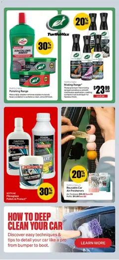 Preview of Supercheap Auto Catalogue - valid from 13.02.2026 | Page: 30 | Products: Cleaner, Polish, Air freshener