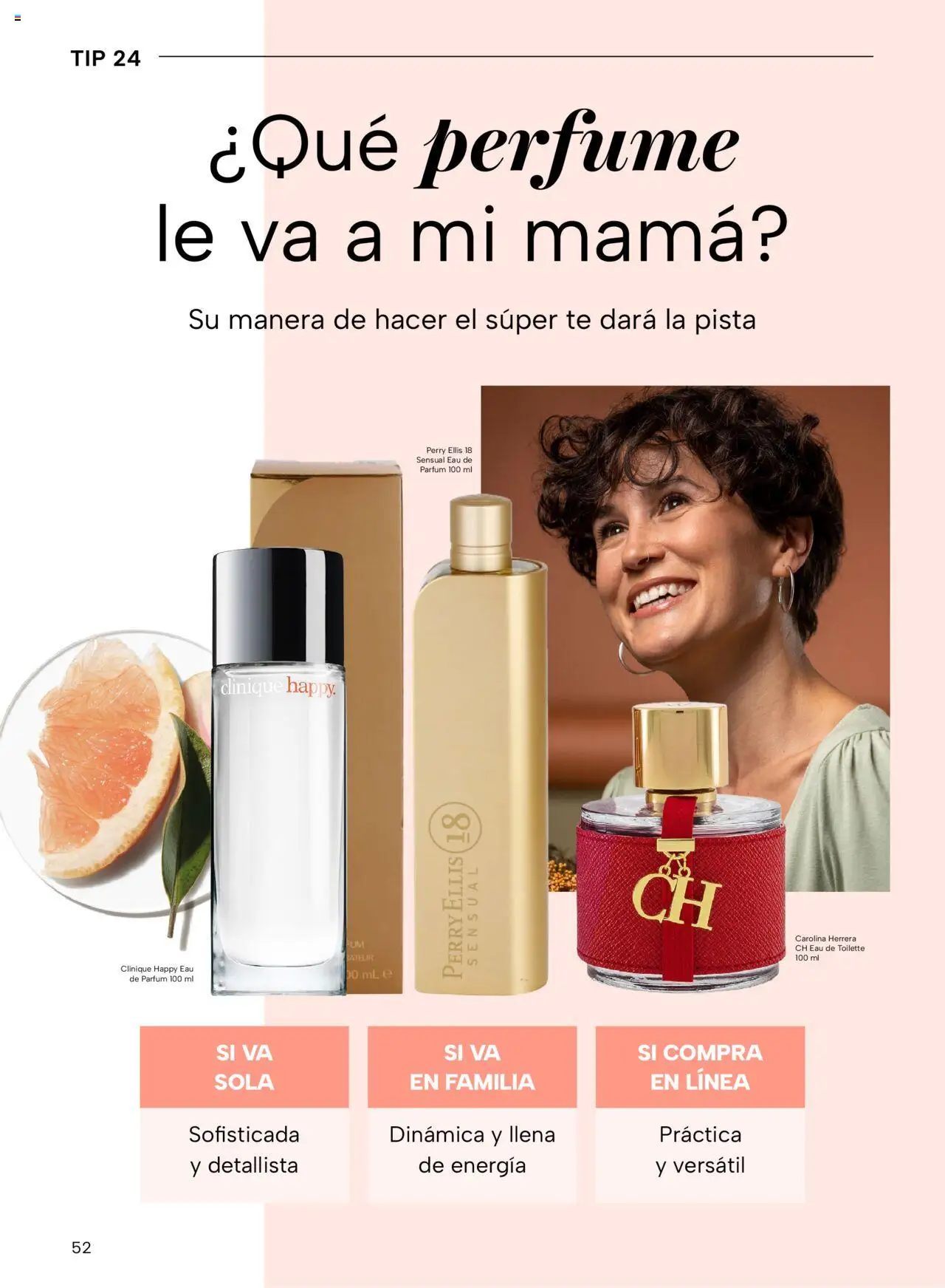 Nuevas ofertas de Chedraui válidas en toda la República Mexicana desde el 02.05.2025. ¡Encuentra las mejores ofertas en Chedraui folleto Vive Bella! | Página: 52 | Productos: Té, Perfume, Eau de toilette