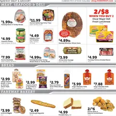 Preview of Fareway weekly ads valid from 24.11.2025 | Page: 5 | Products: Bakery, Sausage, Pumpkin, Oven