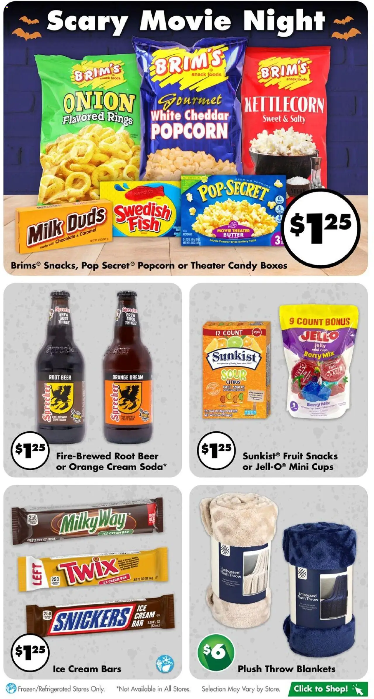 Dollar Tree Weekly Ad - valid from 12.10.2025 | Page: 6 | Products: Milk, Butter, Chocolate, Ice cream