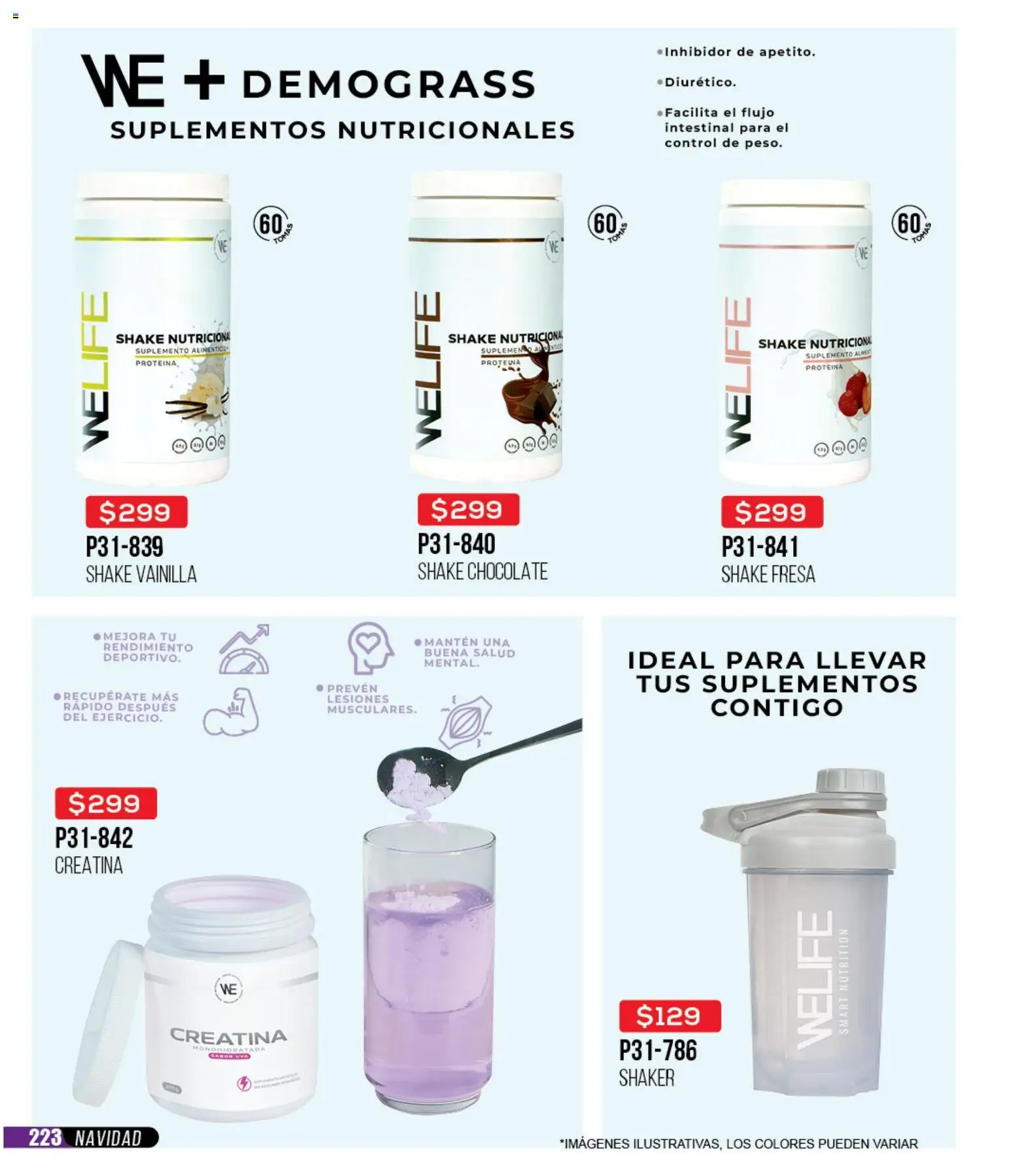 Nuevas ofertas de Cklass válidas en toda la República Mexicana desde el 30.11.2025. ¡Encuentra las mejores ofertas en Cklass catálogo Rebajas Navideñas Ropa! | Página: 224 | Productos: Fresa, Chocolate