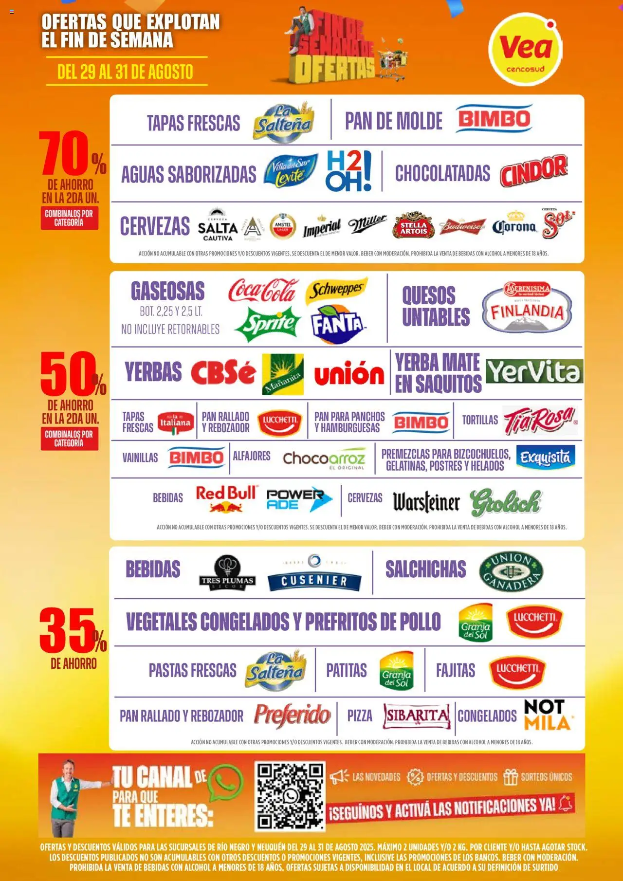 Vea ofertas - Río Negro │ válido desde el 29.08.2025 | Página: 3 | Productos: Mate, Pan, Té, Pan rallado