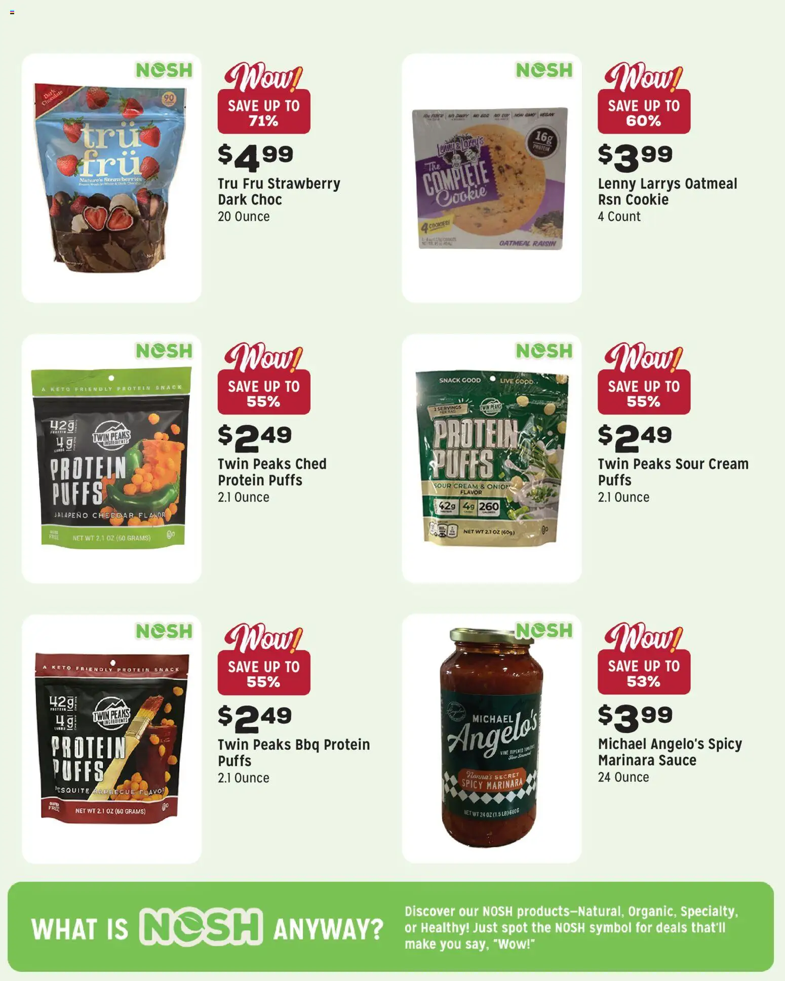 Grocery Outlet Weekly Ad - NJ - valid from 14.01.2026 | Page: 6 | Products: Sour cream, Strawberries, Sauce, Onion