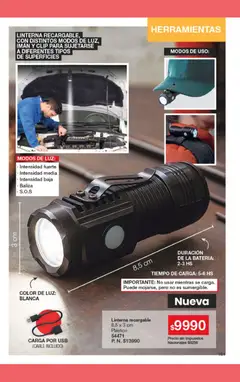 Vista previa Gigot - CAMPAÑA 03 válido desde el 01.03.2026 | Página: 161 | Productos: Cable, Linterna, Batería, Imán