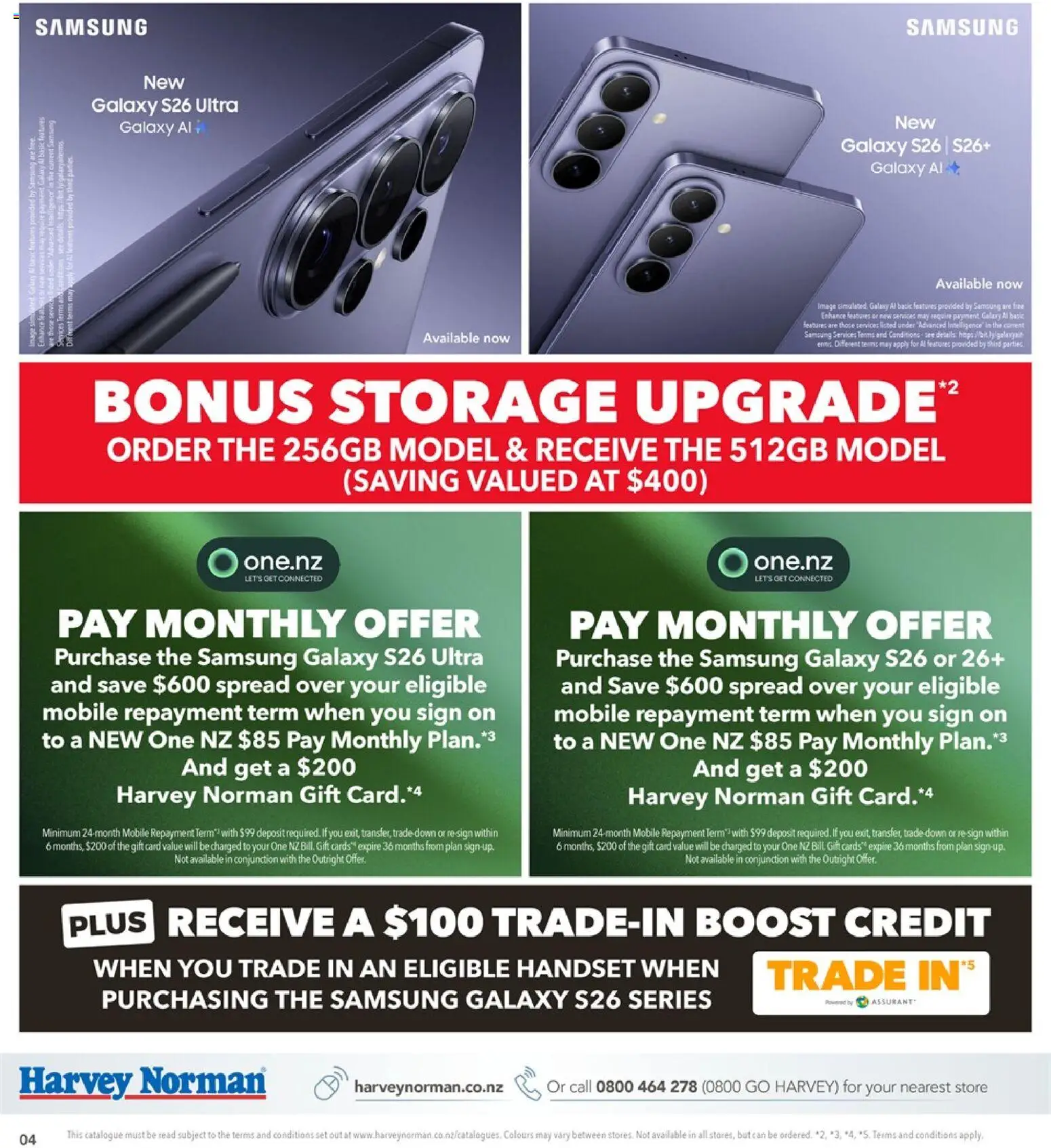 Harvey Norman catalogue from 05.03.2026 | Page: 4