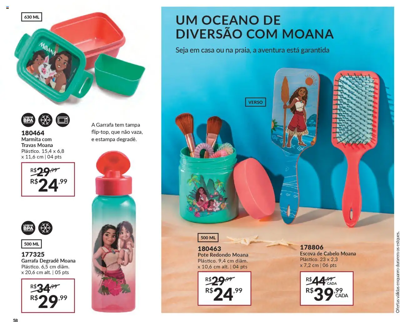 Avon Folheto - válido de 13.06.2025 | Página: 58 | Produtos: Escova, Escova de cabelo